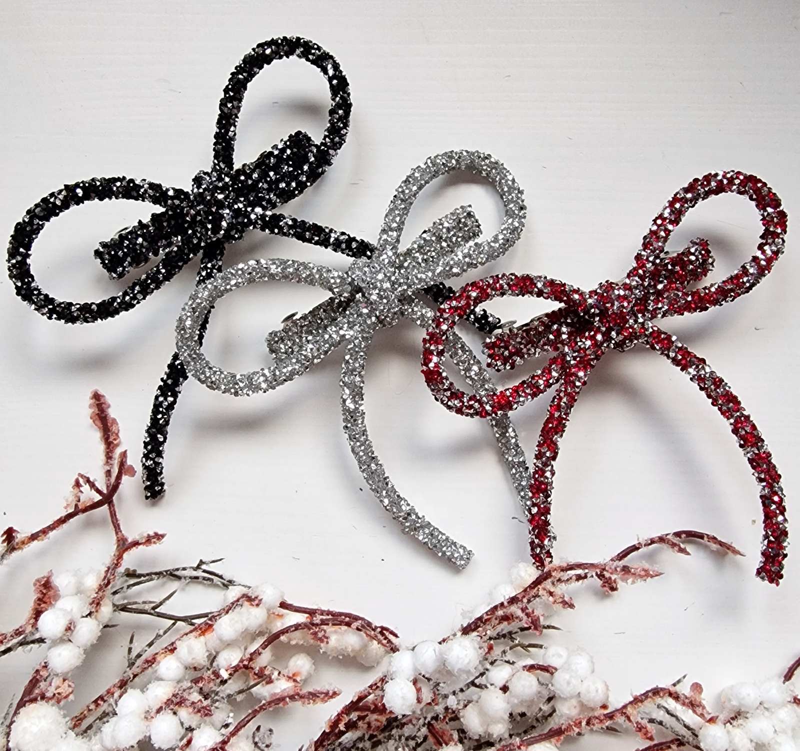 Blizgus Plaukų Segtukas