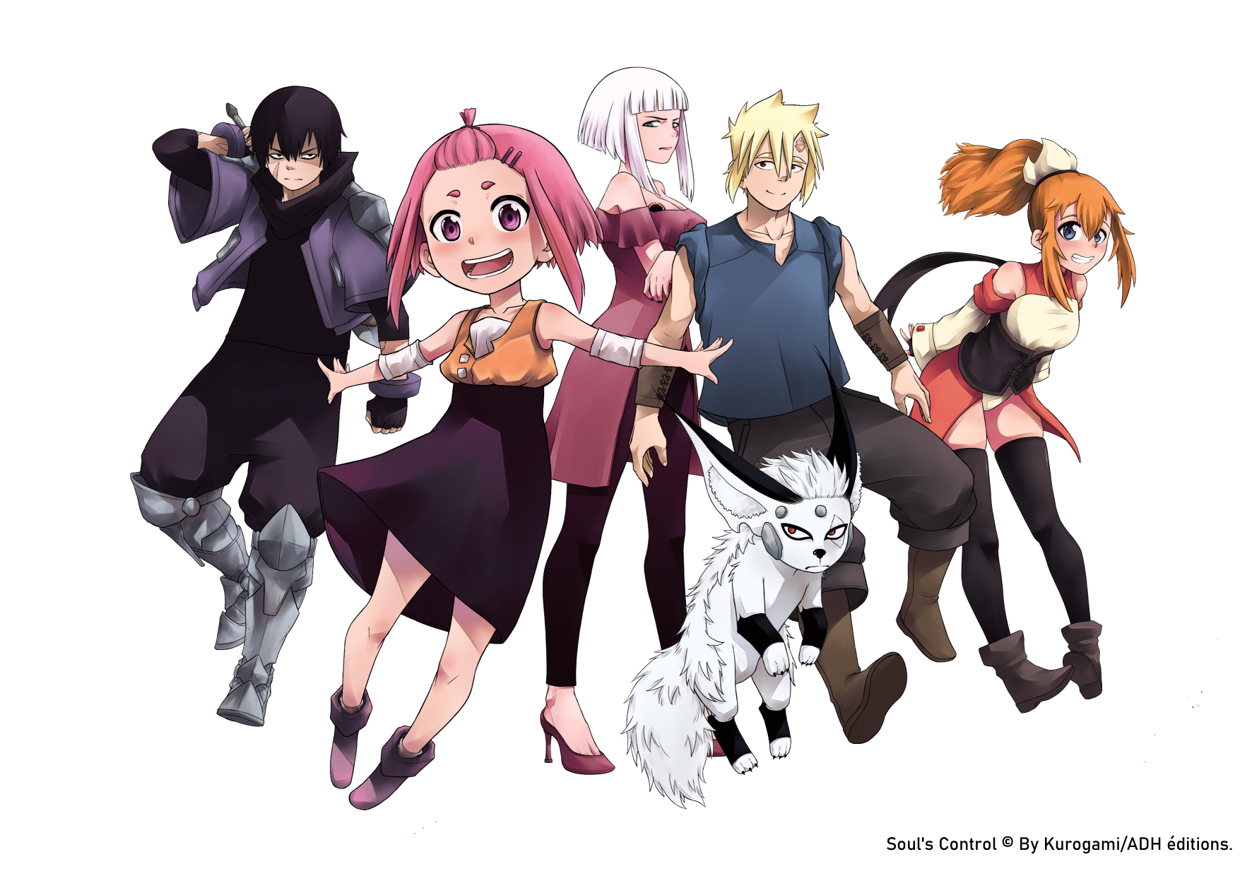 Carte Postale " Soul's Control " Tome 1