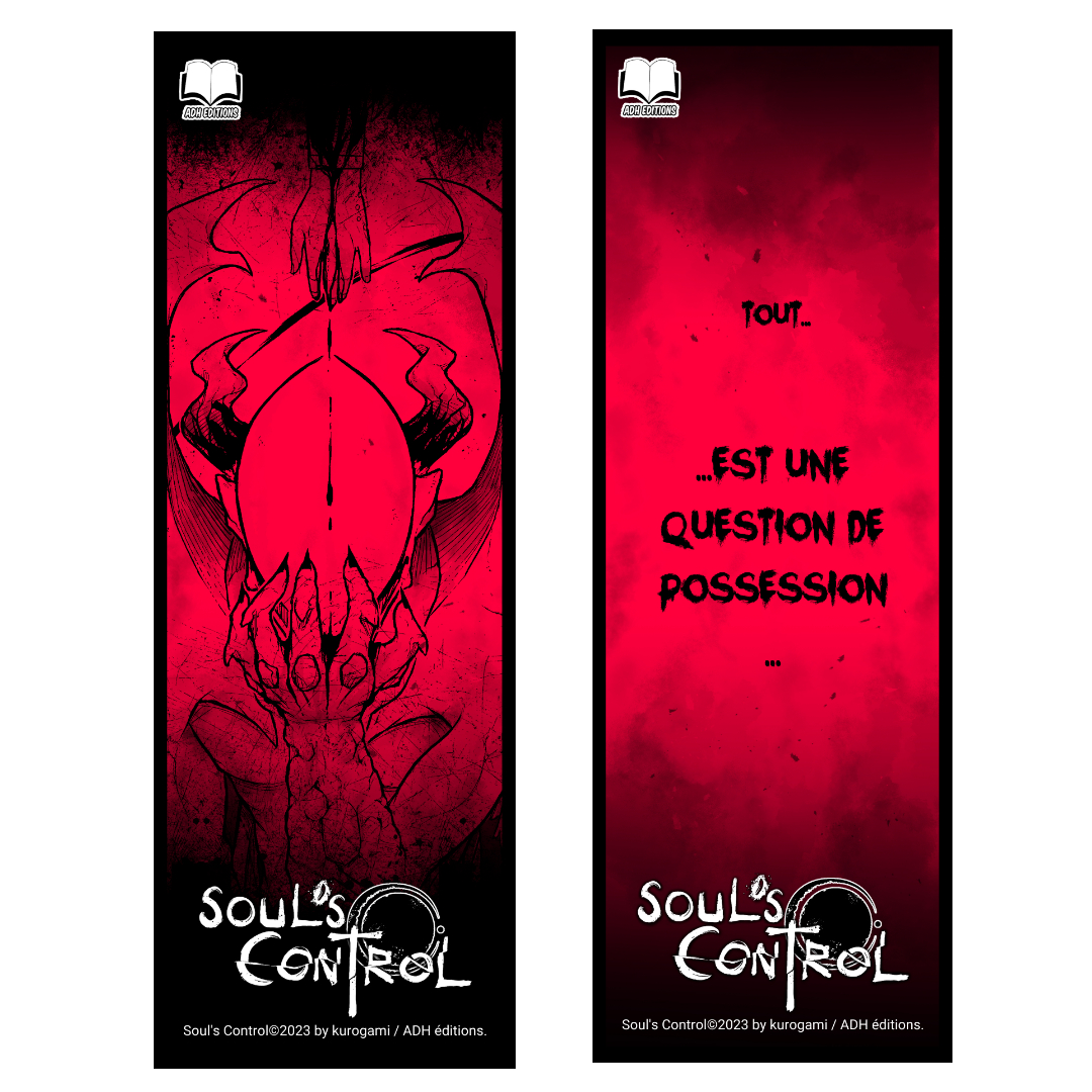 Marque Page Soul's Control "Greed"