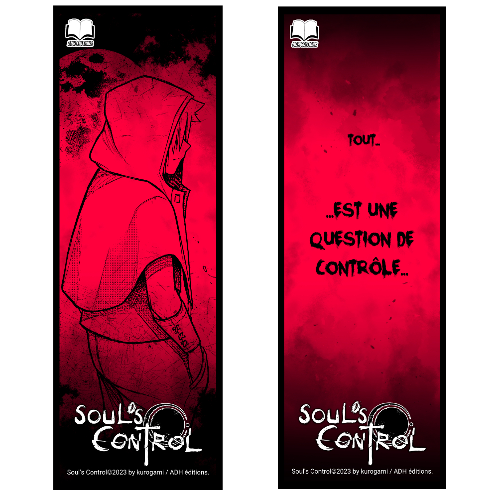 Marque Page Soul's Control "Flynn"