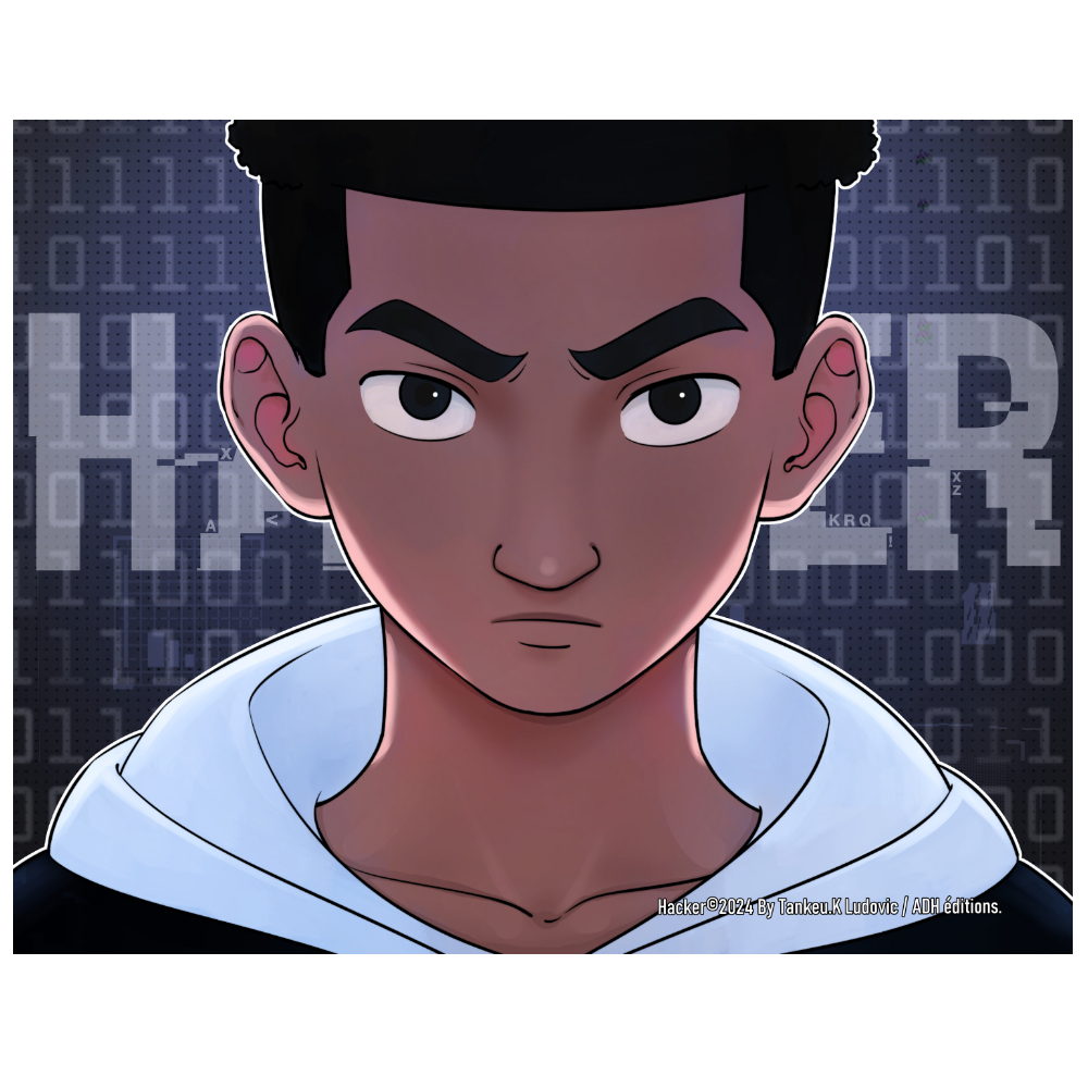 TAPIS DE SOURIS HACKER "Evrad"