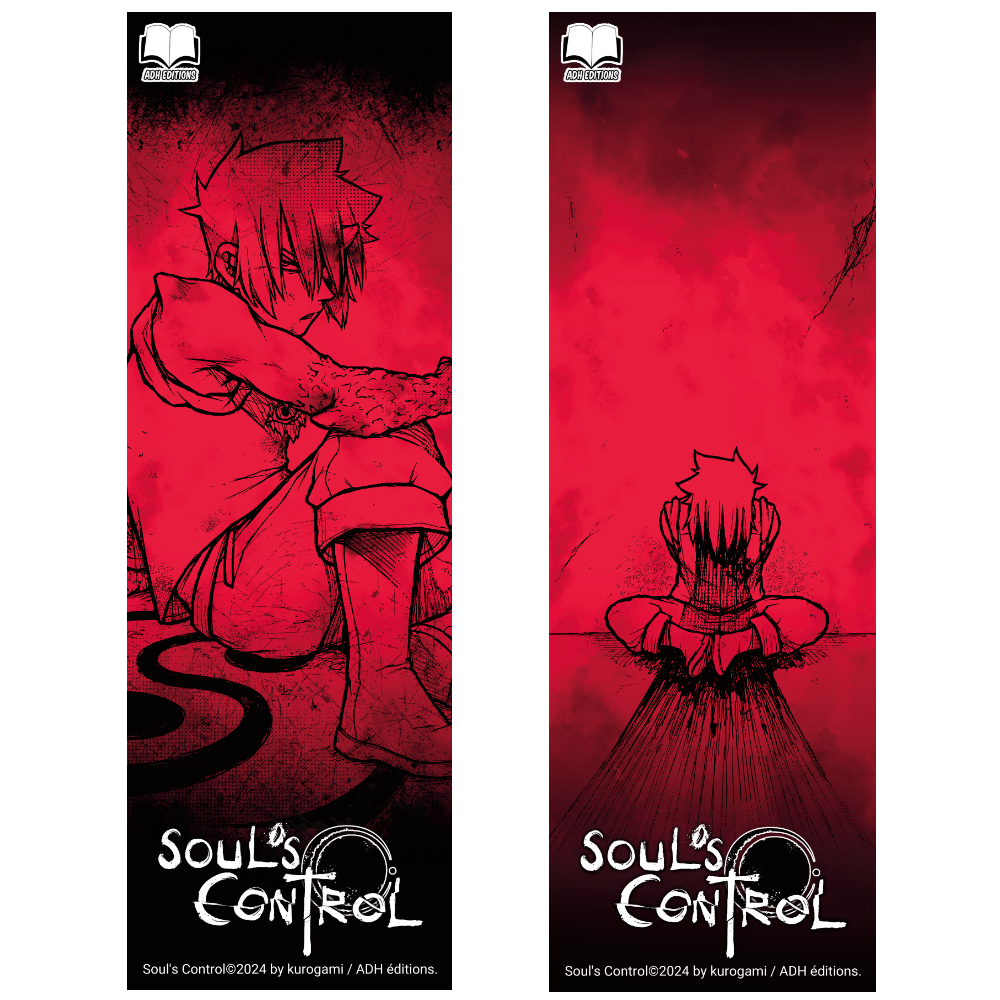 Marque Page Soul's Control "Flynn blessé"