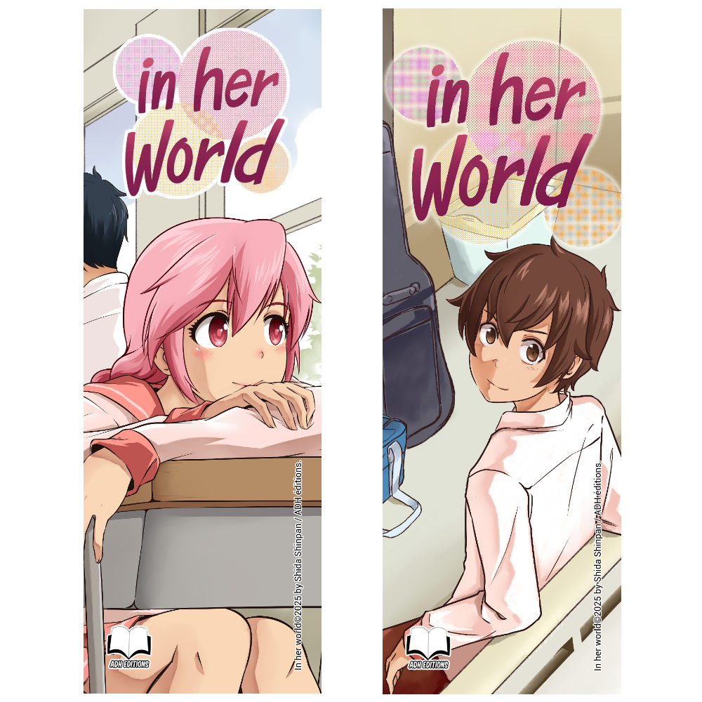 Marque Page In her world "Kiyomi & Hiro"