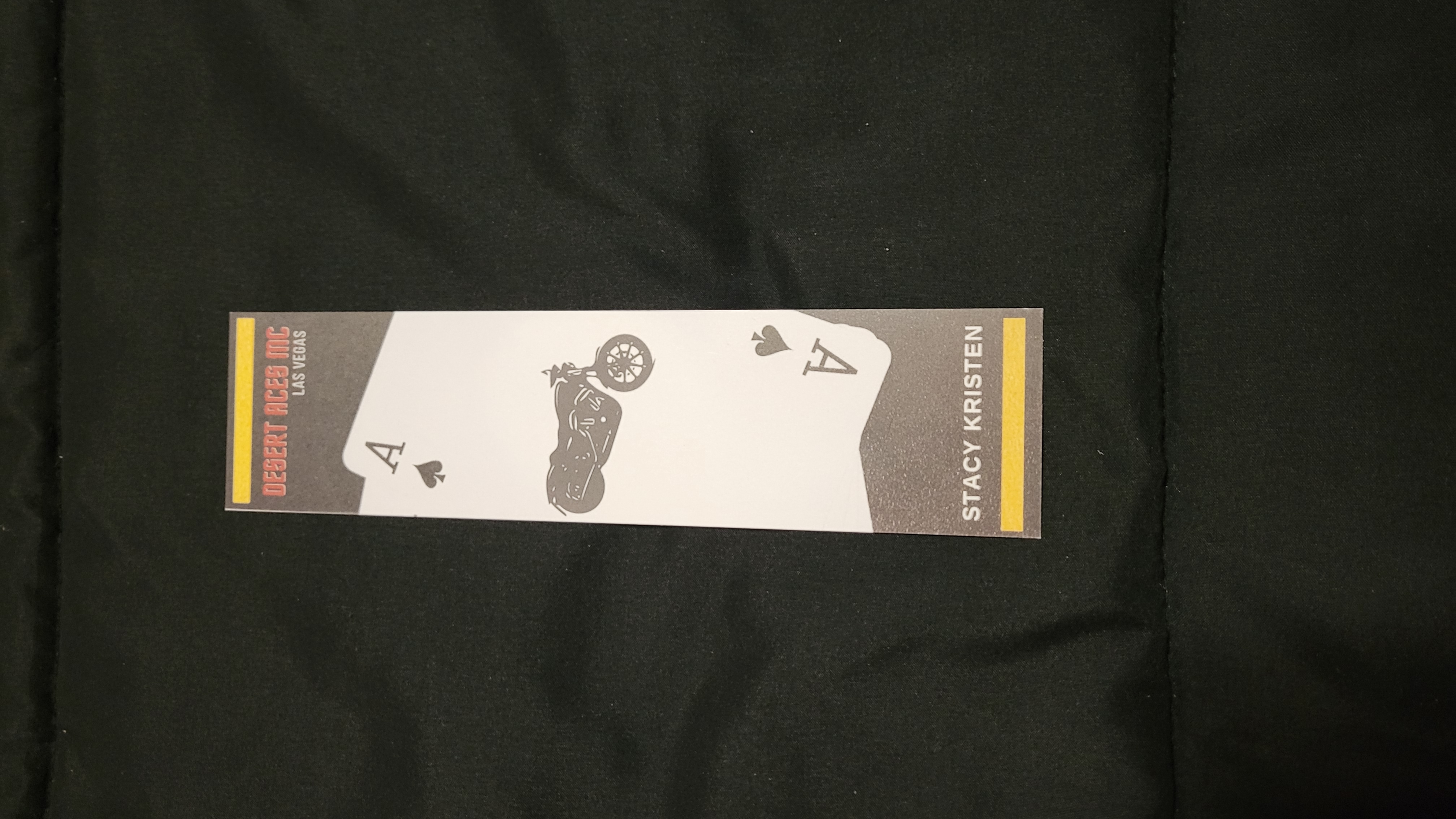 Desert Aces MC Bookmark