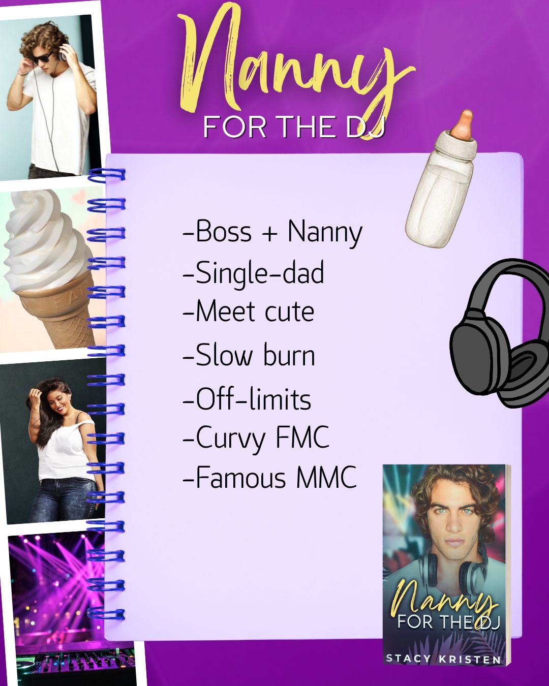 Nanny for the DJ Signed Paperback and Ebook Bundle