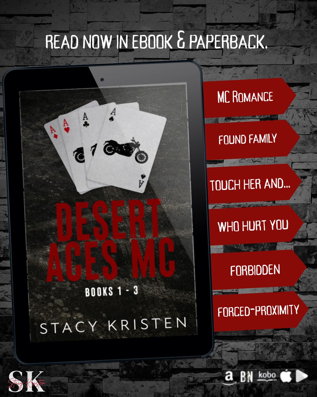 Desert Aces MC Books 1-3 (Desert Aces MC Bücher 1–3) German Edition