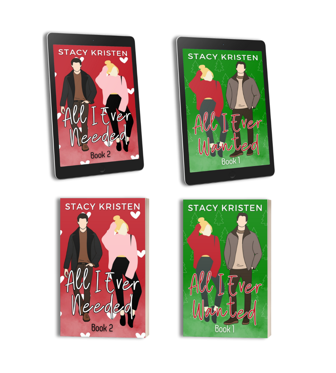 All I Ever Wanted & All I Ever Needed Signed Paperback & Ebook Bundle (All I Ever Book 1 & Book 2)