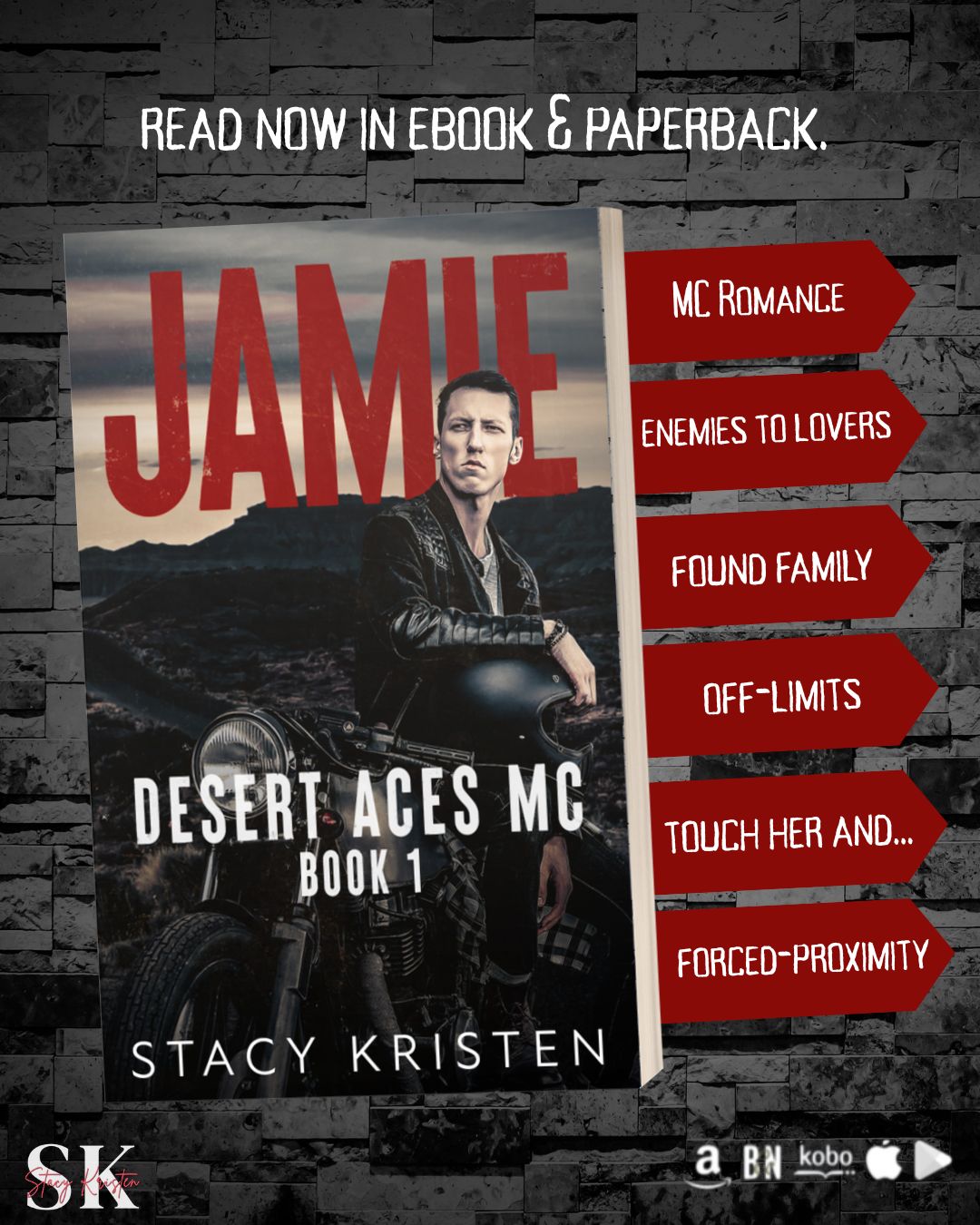 Desert Aces MC (Jamie, Jax, & Mac) Books 1-3 Signed Paperback Bundle