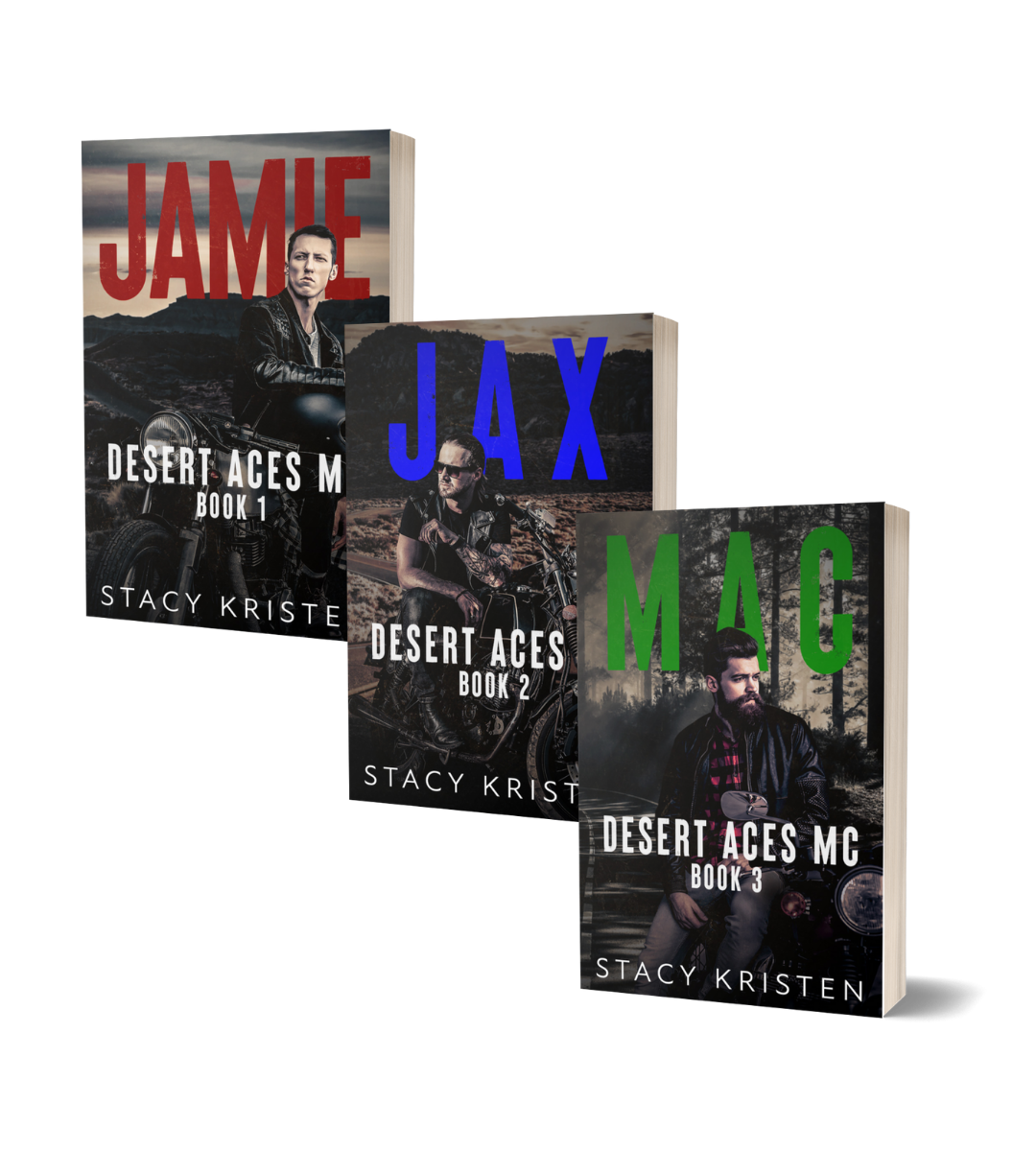 Desert Aces MC (Jamie, Jax, & Mac) Books 1-3