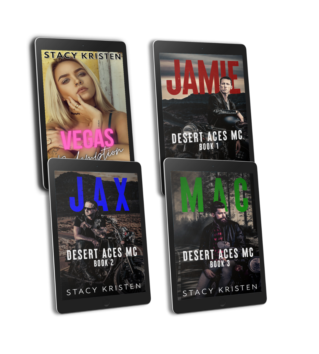 Vegas Redemption + Desert Aces MC Books 1-3 Ebook Bundle