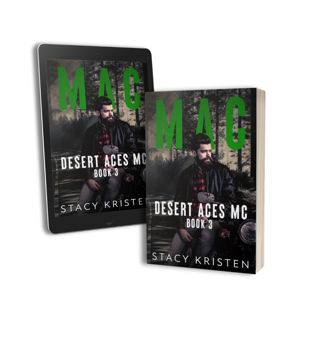 Mac Signed Paperback & Ebook (Desert Aces MC Book 3)