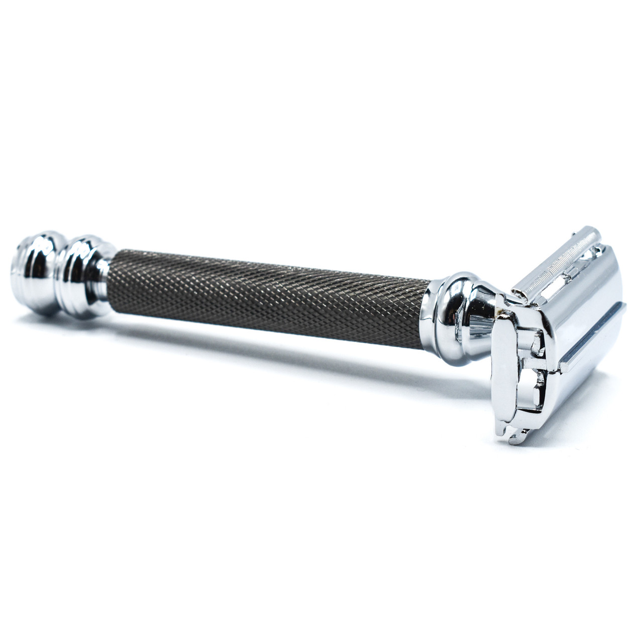Parker 76R Heavyweight Graphite Butterfly Open Safety Razor