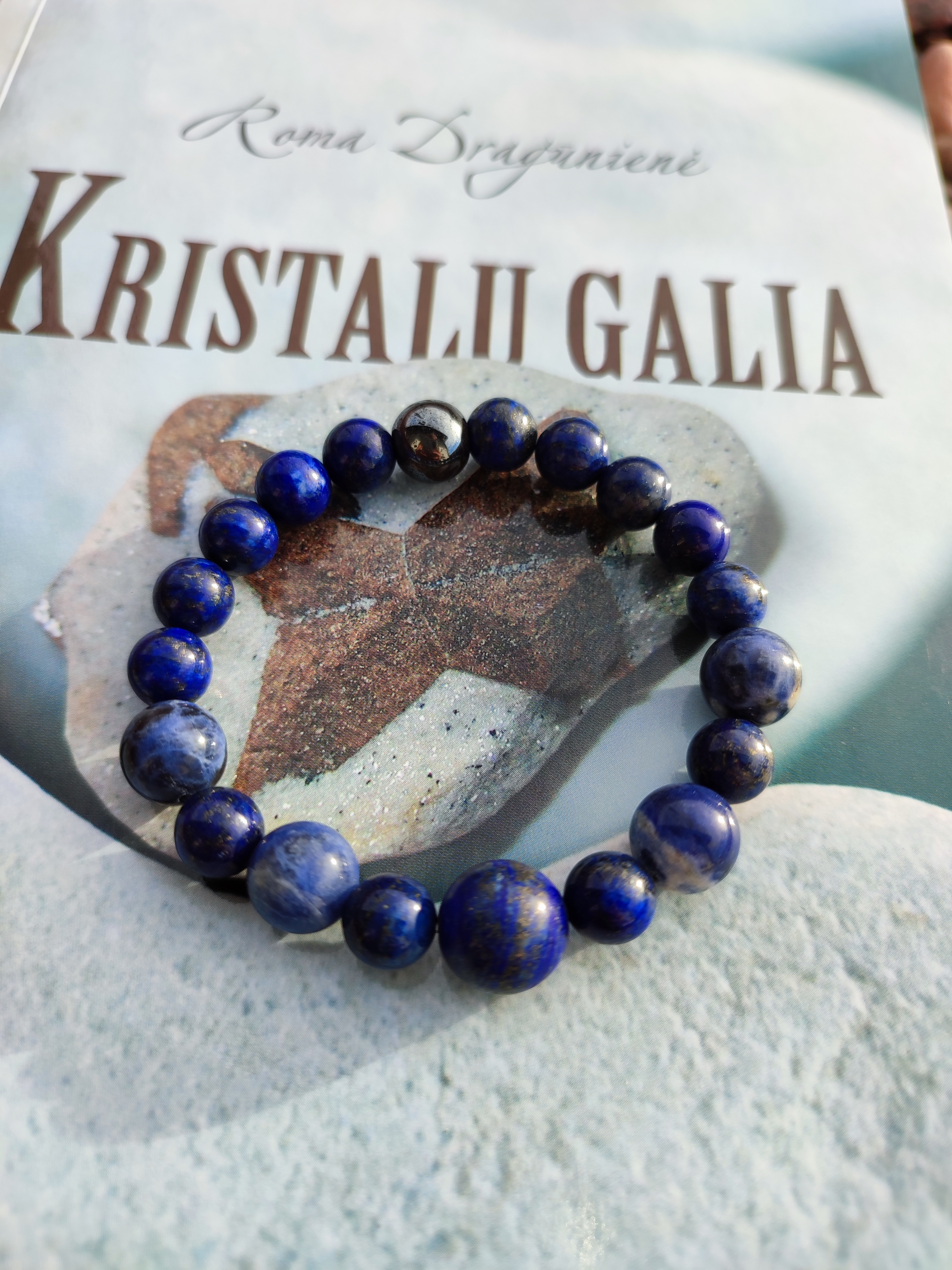 Rankų darbo apyrankė "Vidinis žinojimas" + AFIRMACIJA