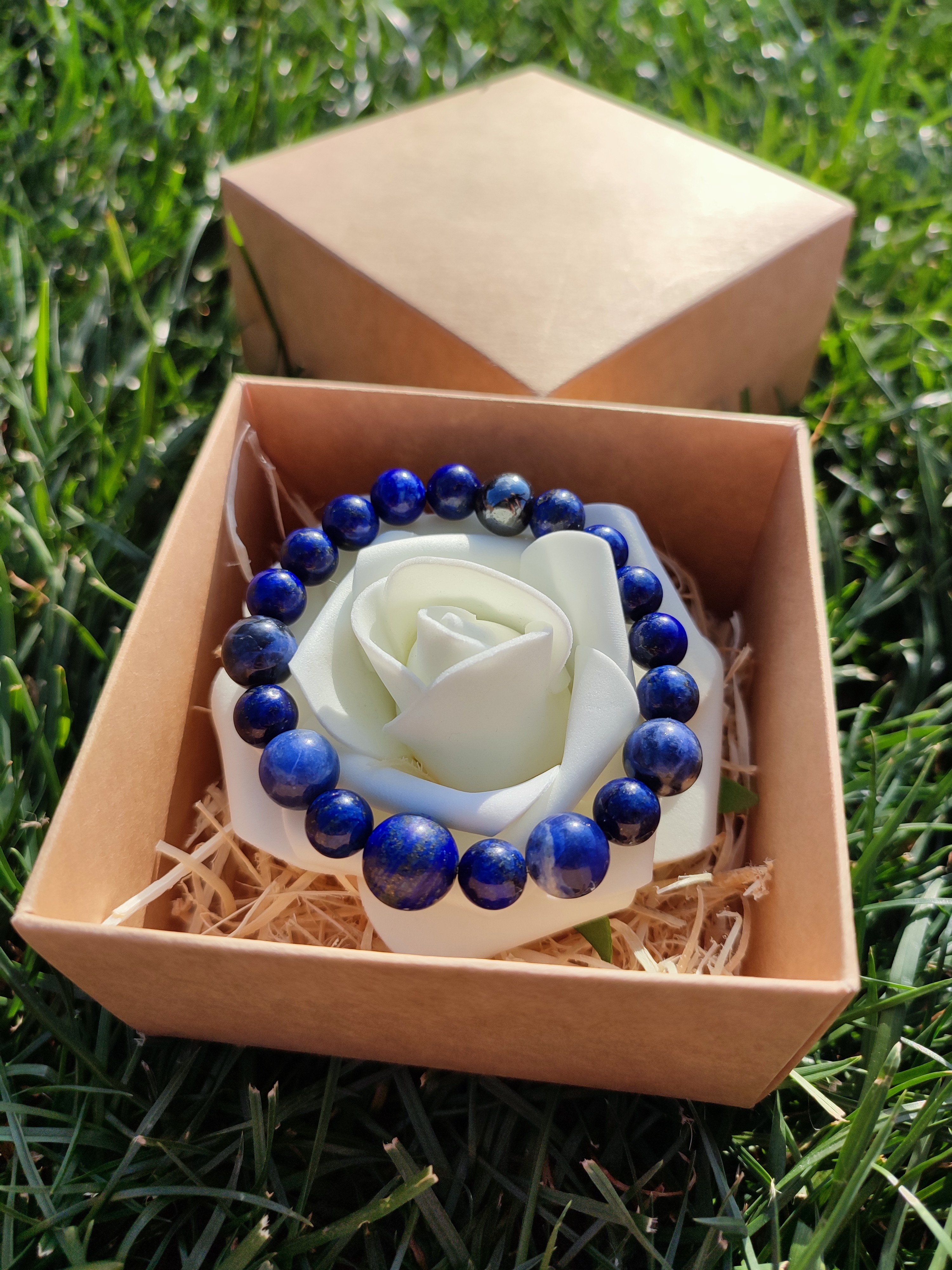 Rankų darbo apyrankė "Vidinis žinojimas" + AFIRMACIJA