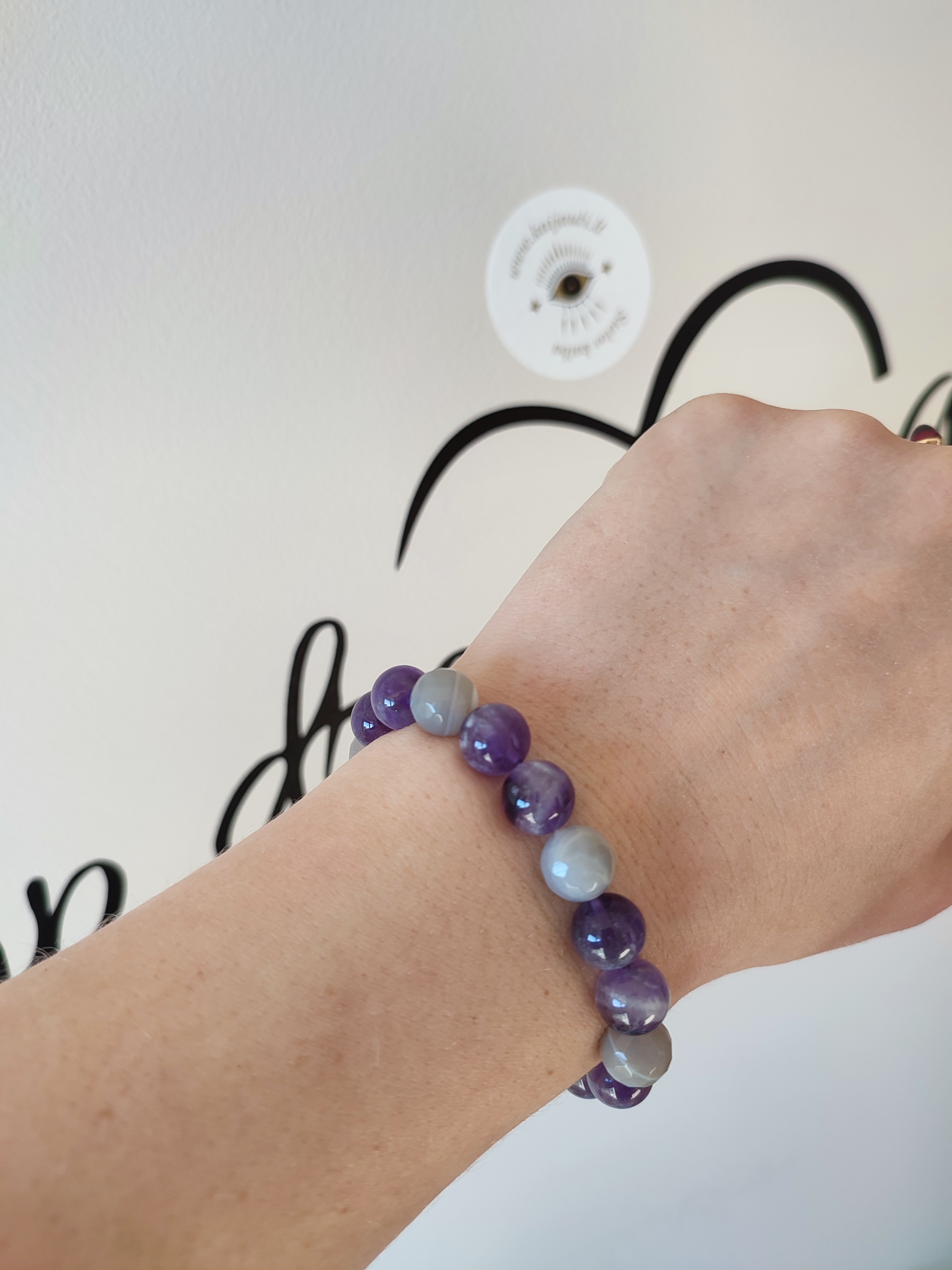 Rankų darbo apyrankė "Vidinė transformacija" + AFIRMACIJA