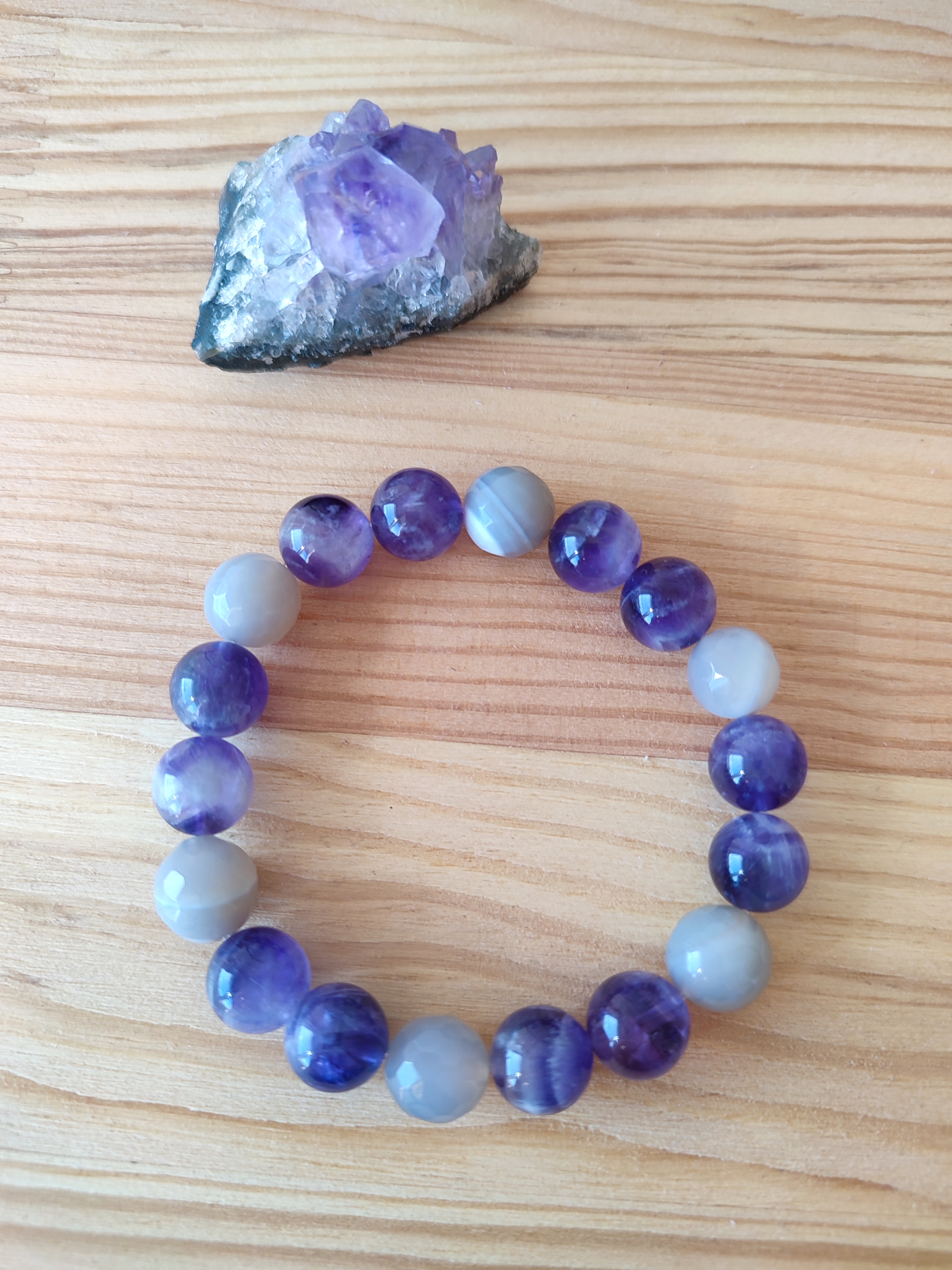 Rankų darbo apyrankė "Vidinė transformacija" + AFIRMACIJA