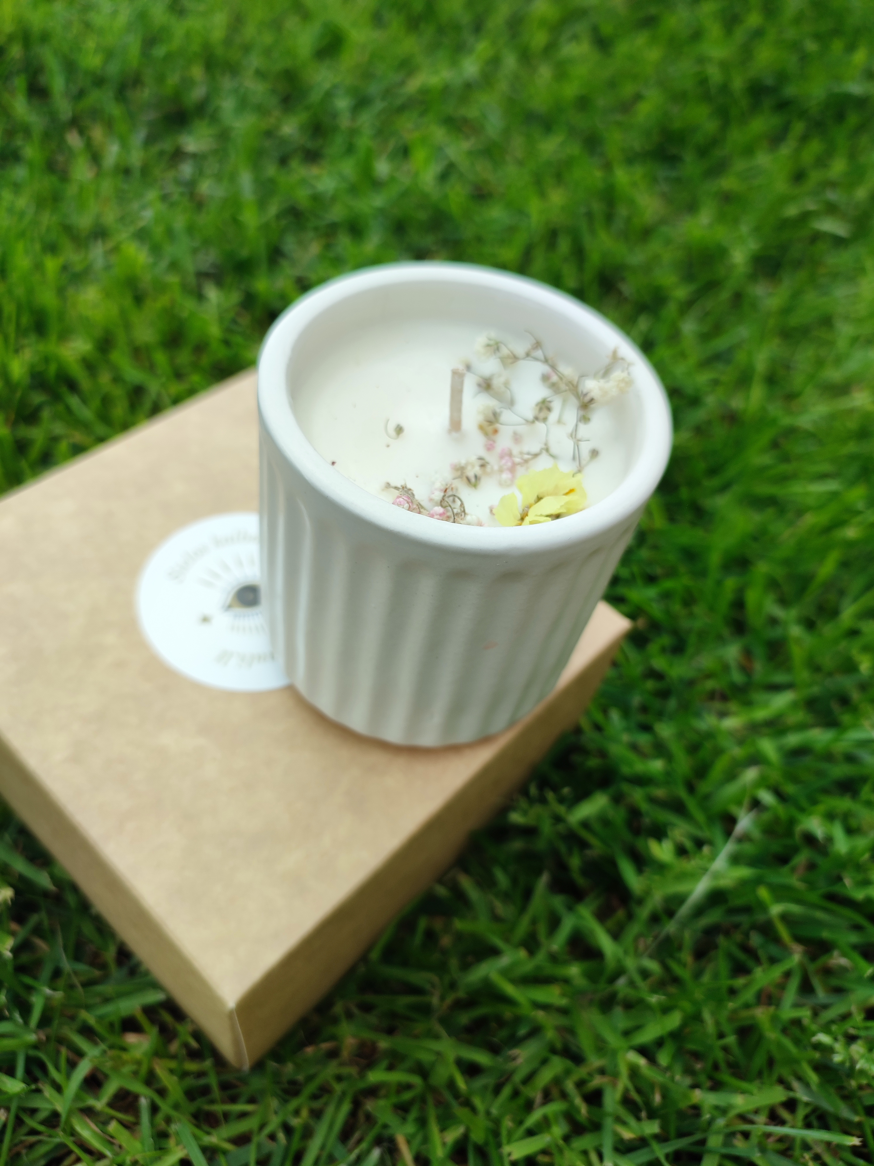 Natūrali sojų vaško žvakė, 180