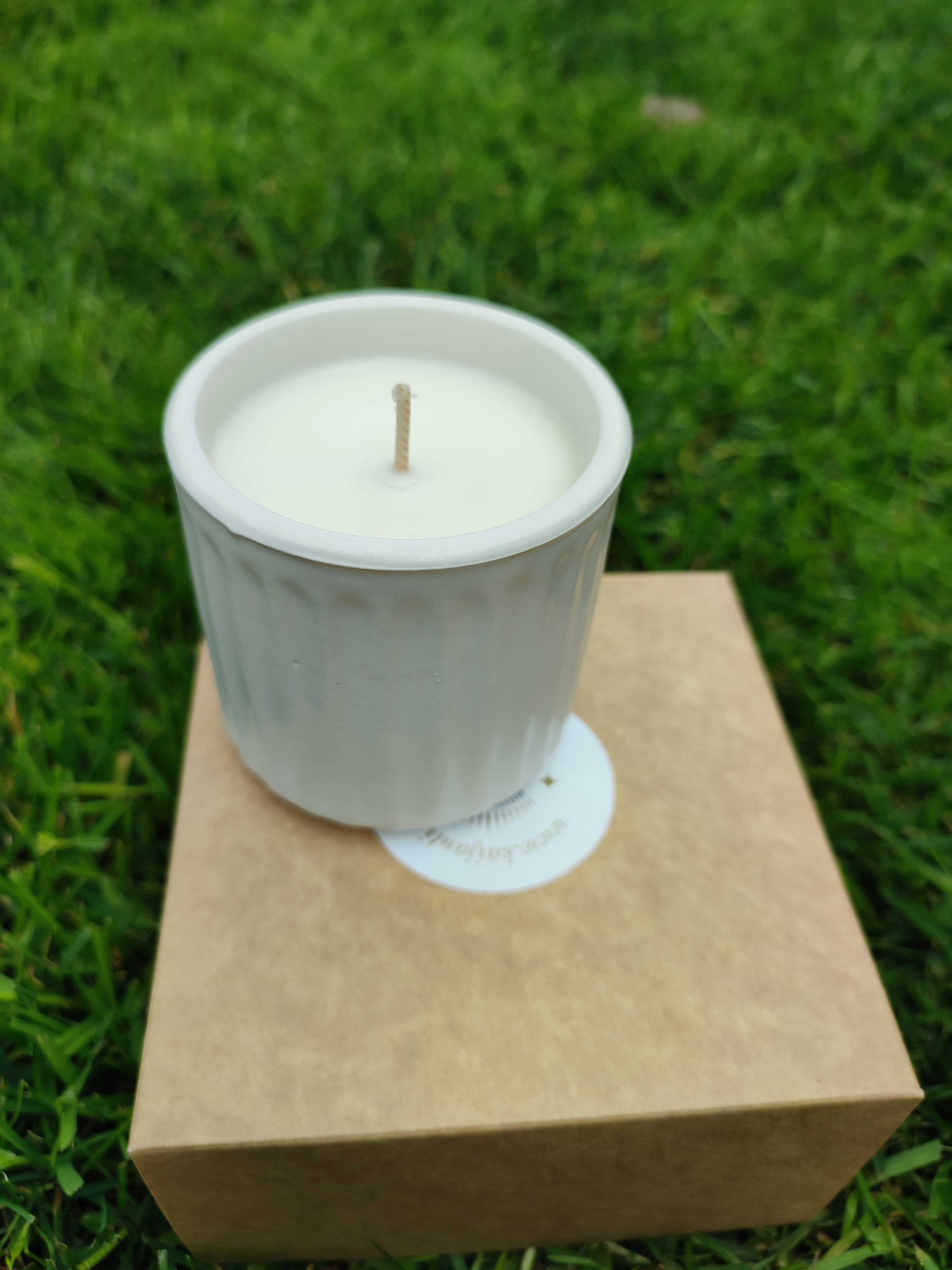 Natūrali sojų vaško žvakė, 180