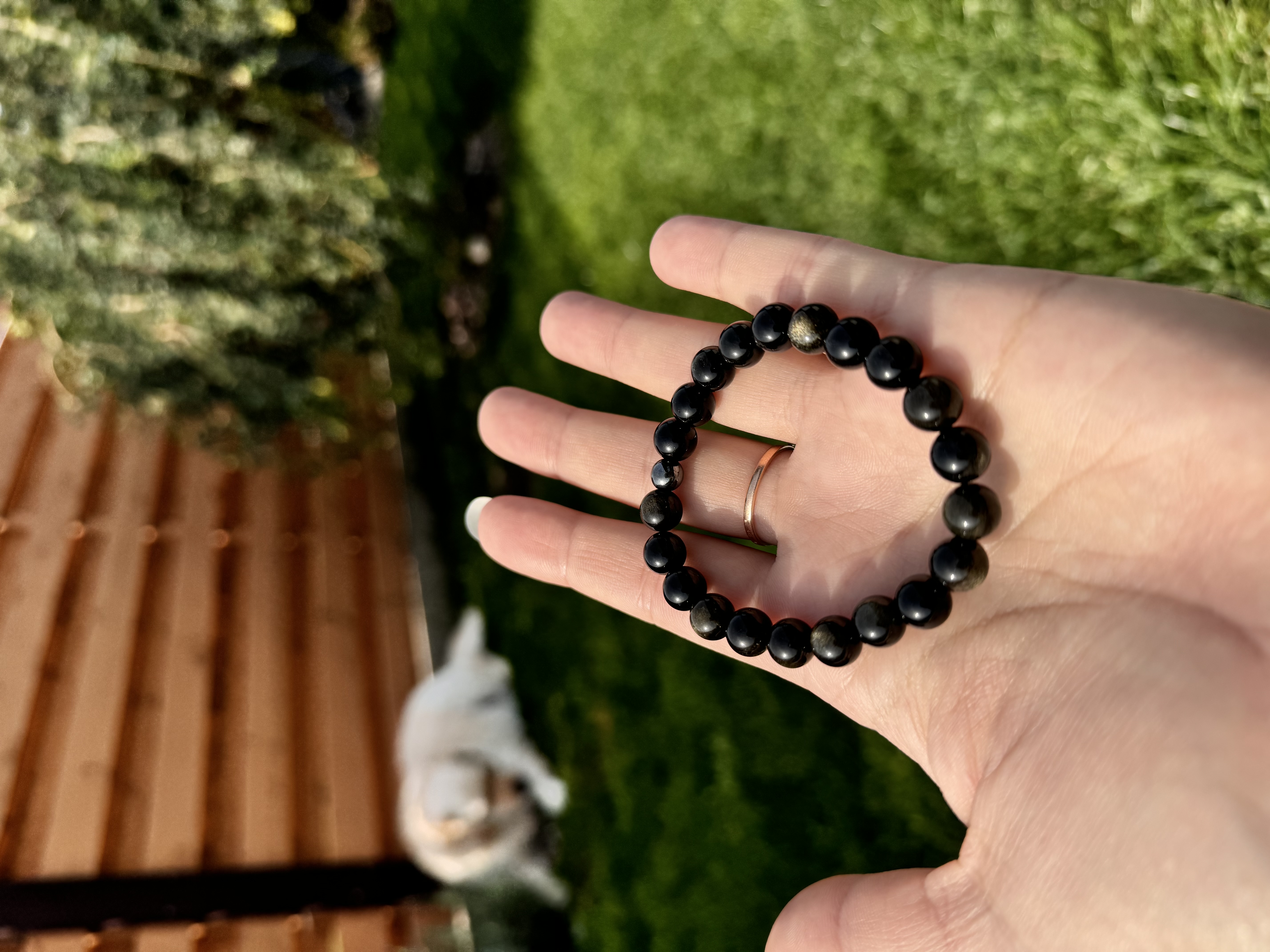 Rankų darbo apyrankė "Savęs pažinimas”+ AFIRMACIJA