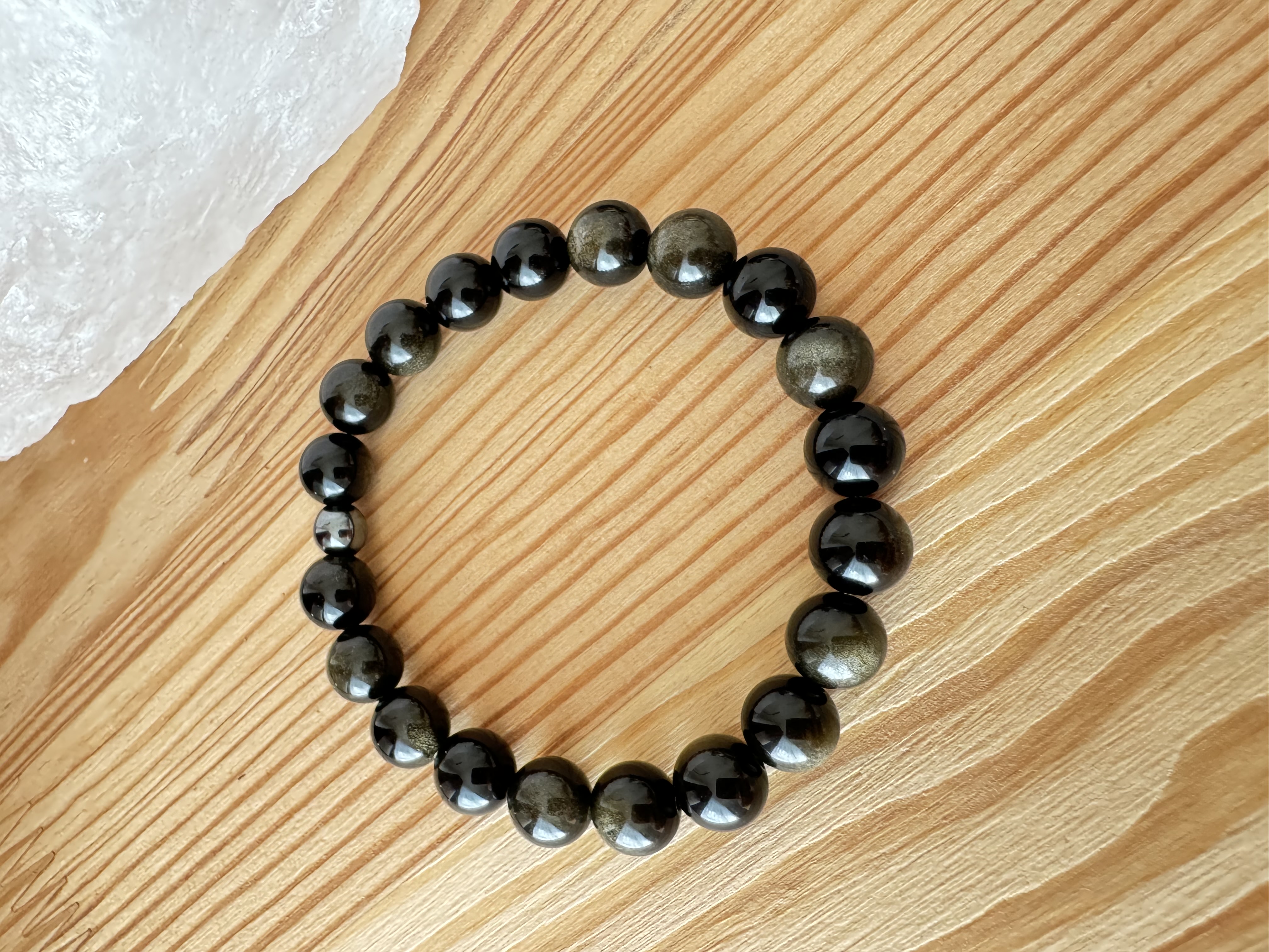 Rankų darbo apyrankė "Savęs pažinimas”+ AFIRMACIJA