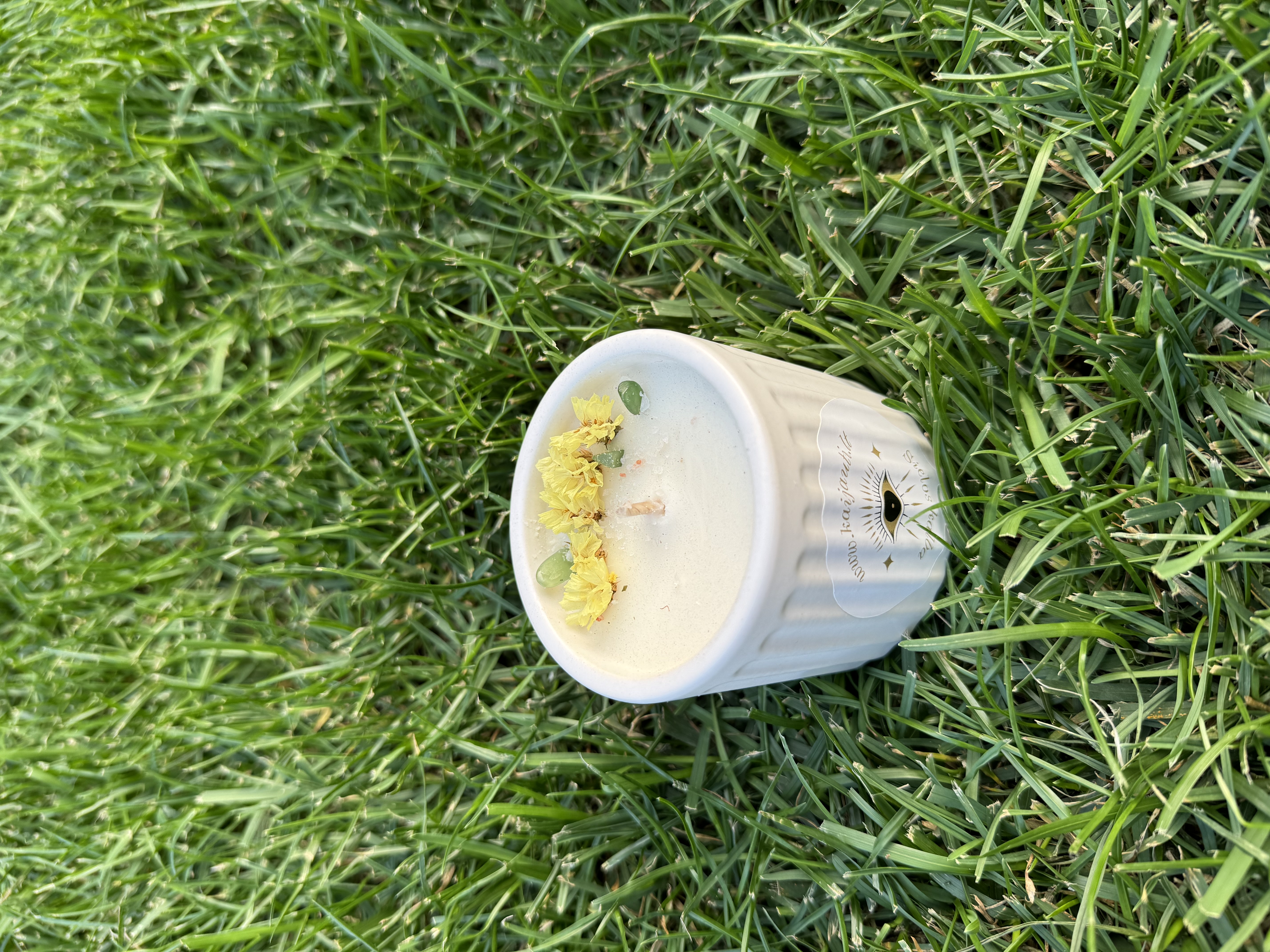 Natūrali sojų vaško žvakė "Harmonija", 180