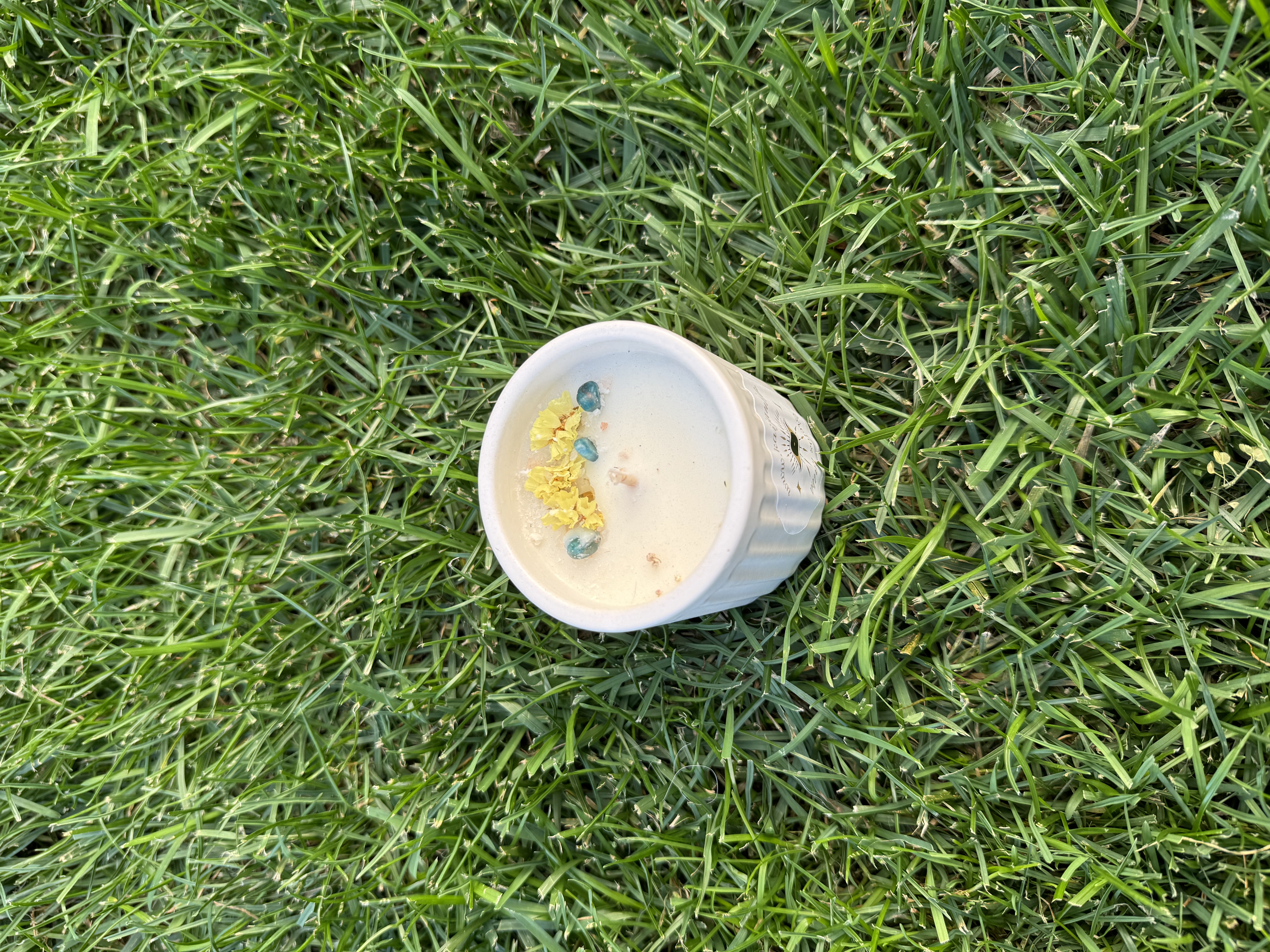 Natūrali sojų vaško žvakė "Šiluma", 180