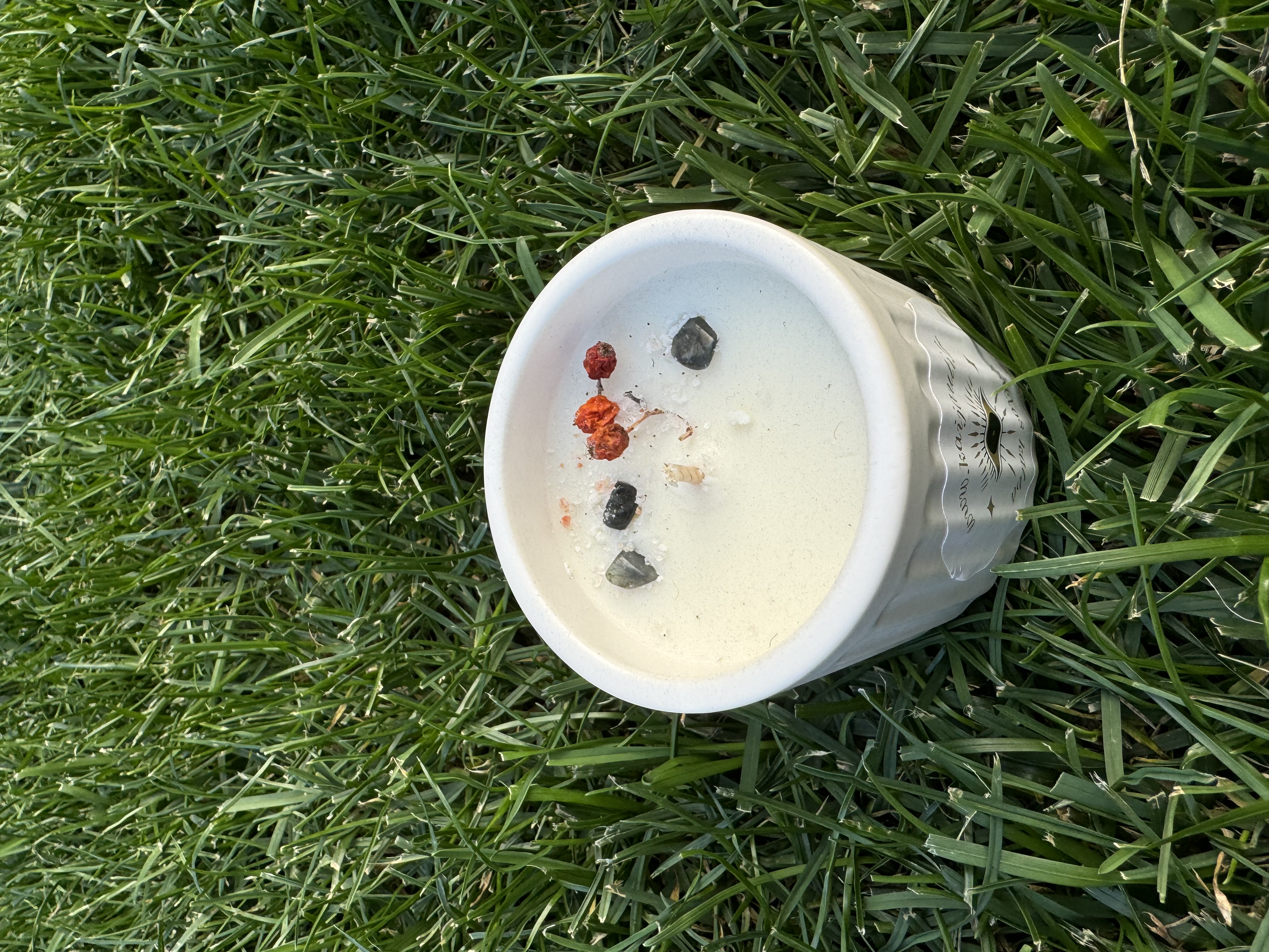 Natūrali sojų vaško žvakė "Ramybė", 180