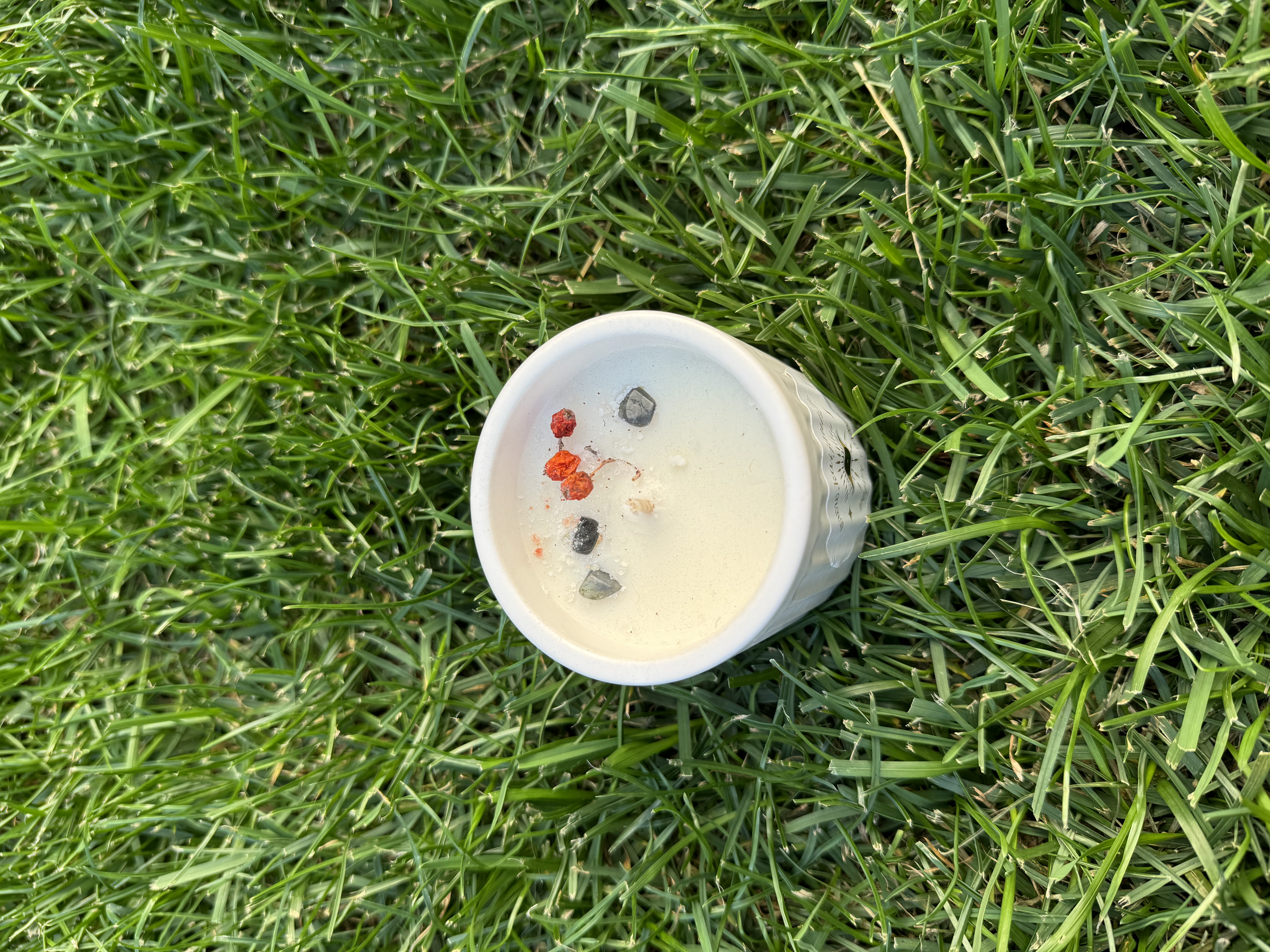 Natūrali sojų vaško žvakė "Ramybė", 180