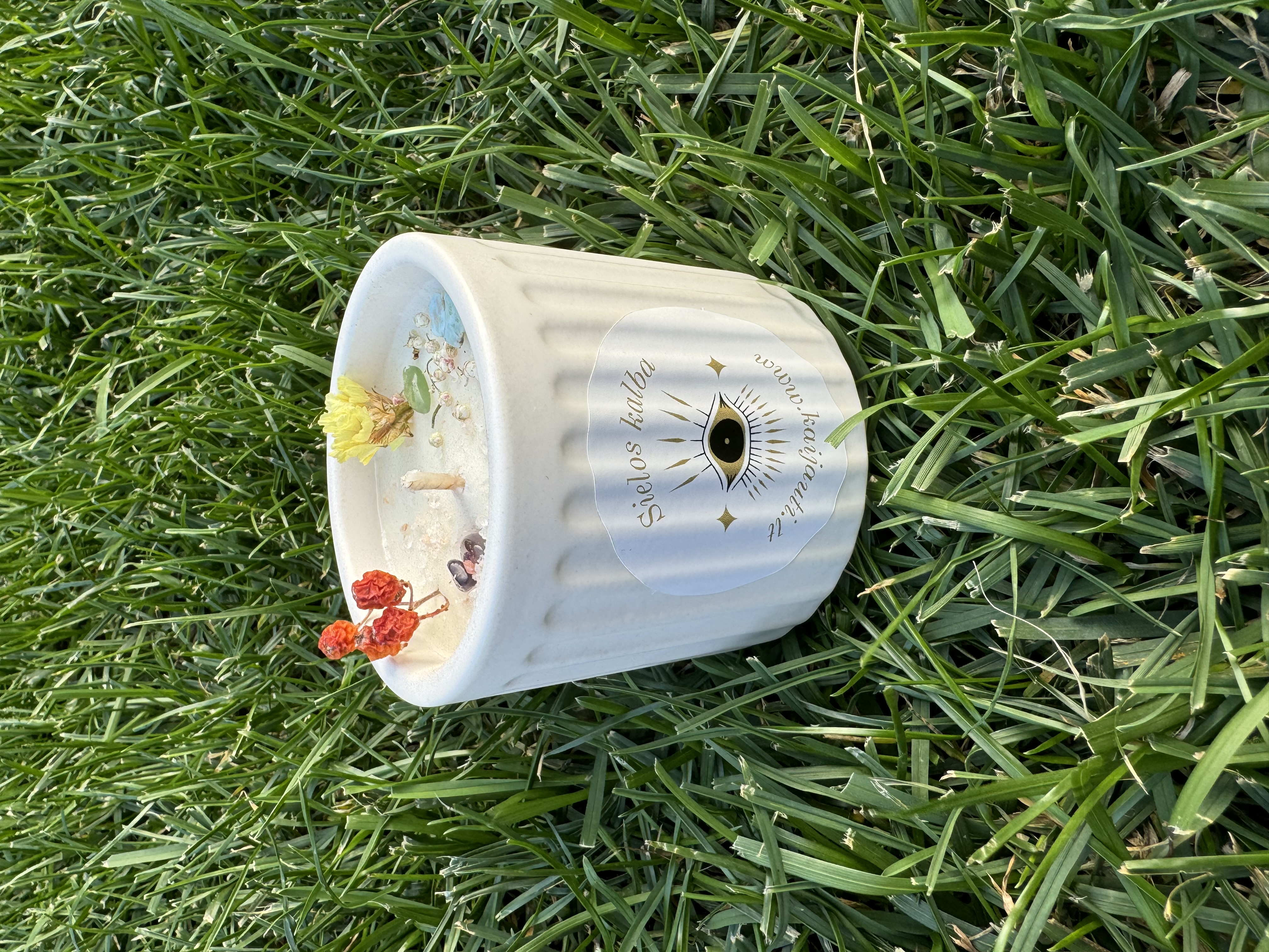 Natūrali sojų vaško žvakė “Gausa", 180