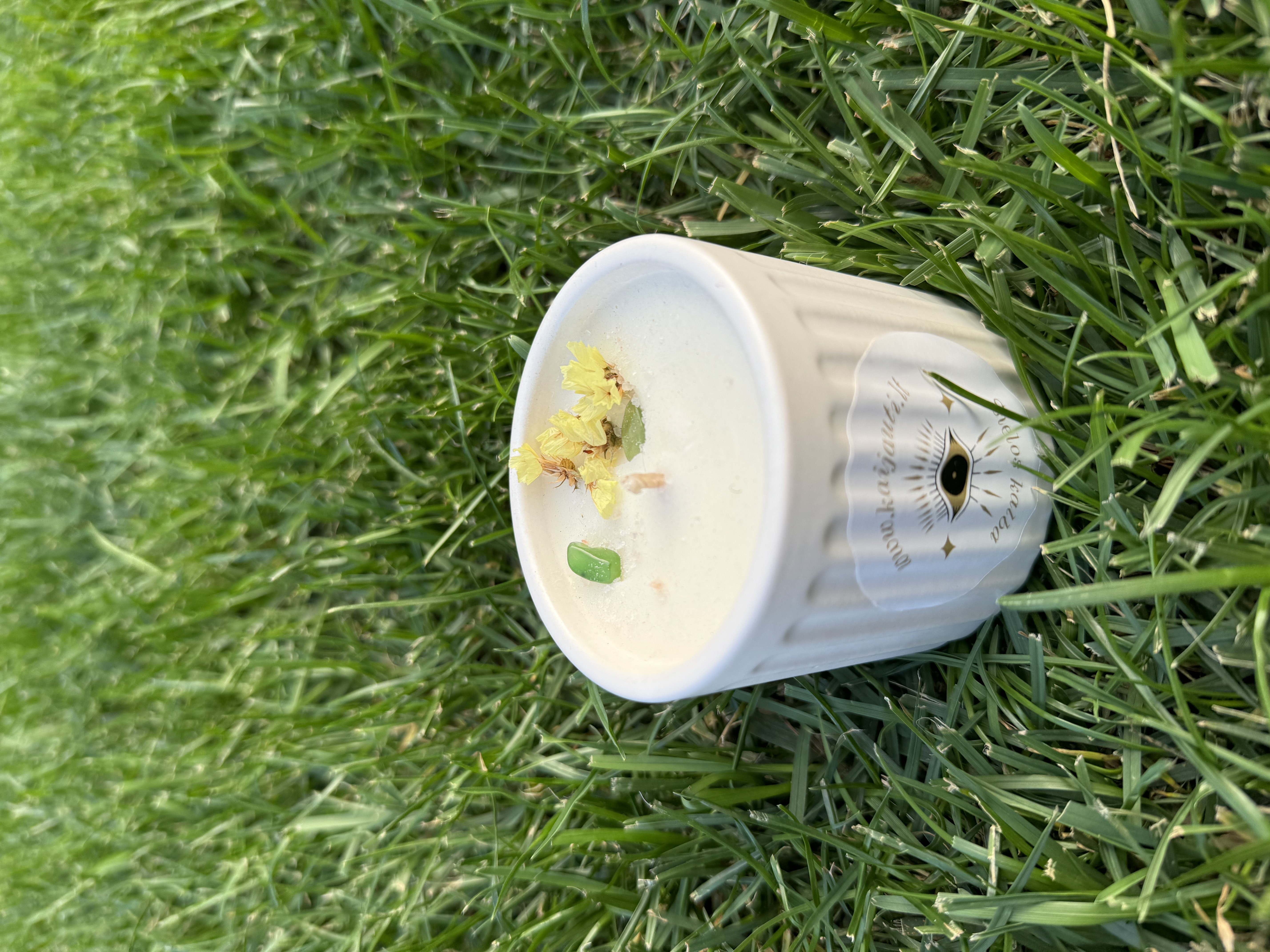 Natūrali sojų vaško žvakė "Šviesa", 180