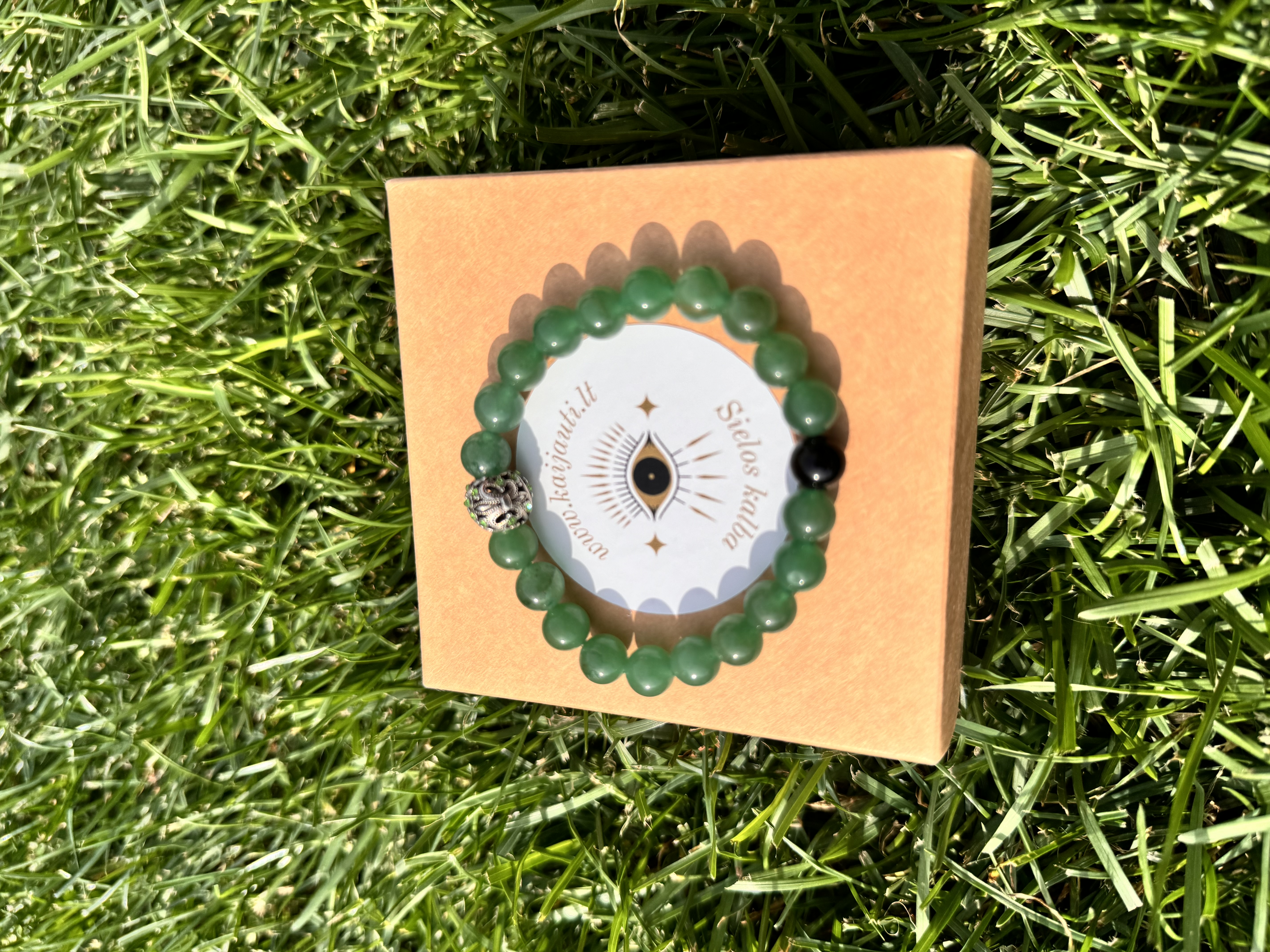 Rankų darbo apyrankė “Širdies balsu”+ AFIRMACIJA