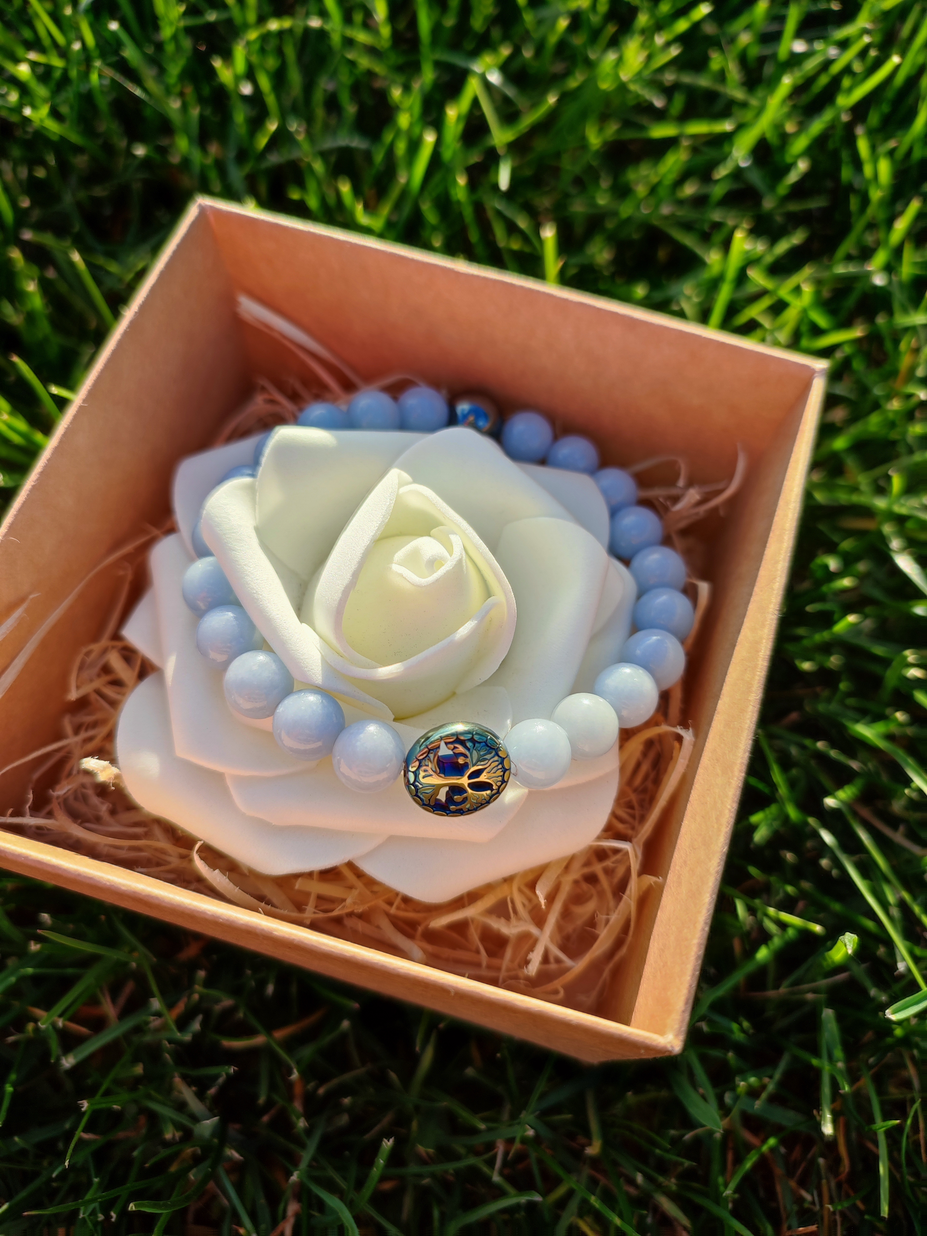 Rankų darbo apyrankė “Dvasinis ryšys”+ AFIRMACIJA