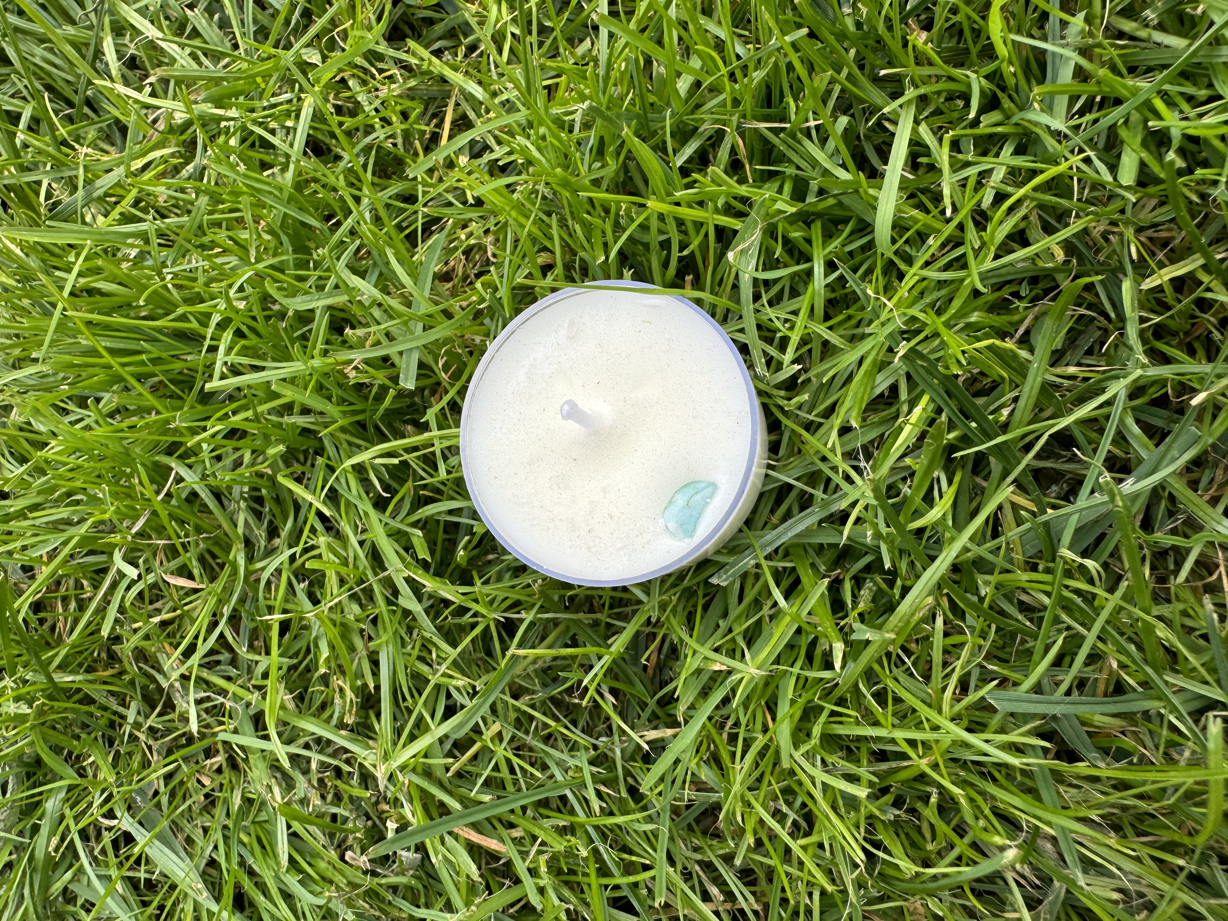 Natūrali sojų vaško žvakė “Mini blue”