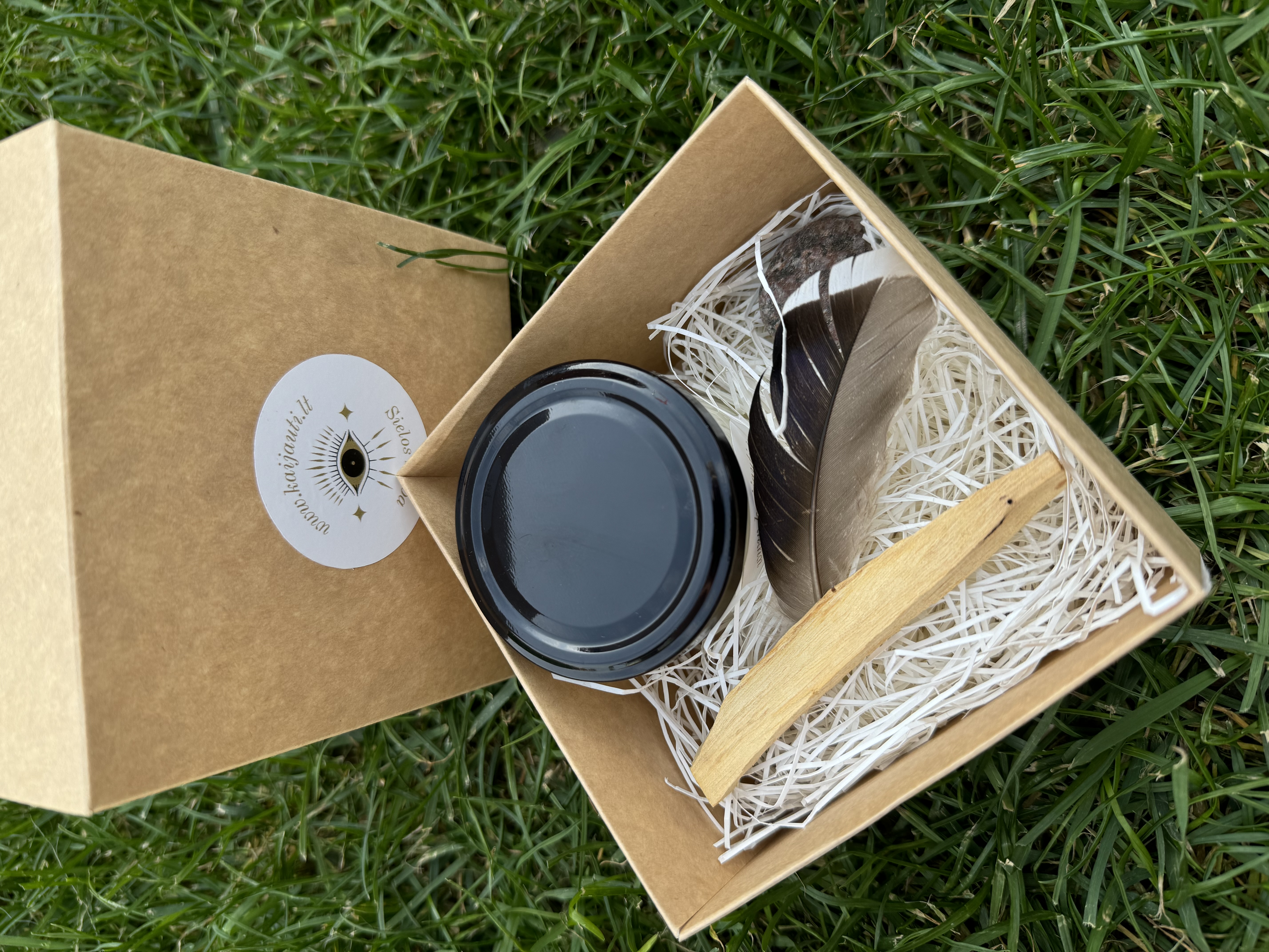 Žvakės ir Palo Santo rinkinys Nr. 1