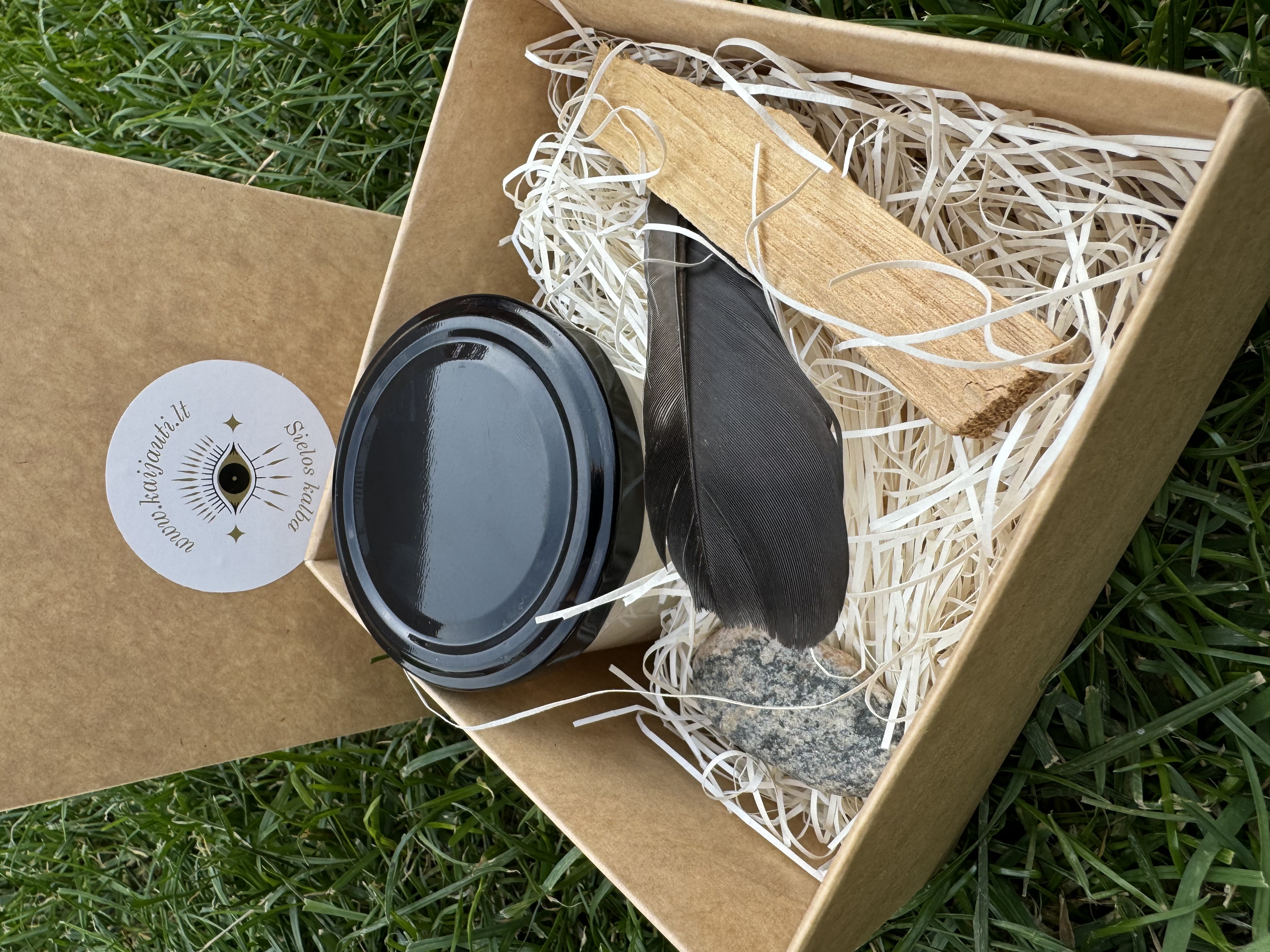 Žvakės ir Palo Santo rinkinys Nr. 2