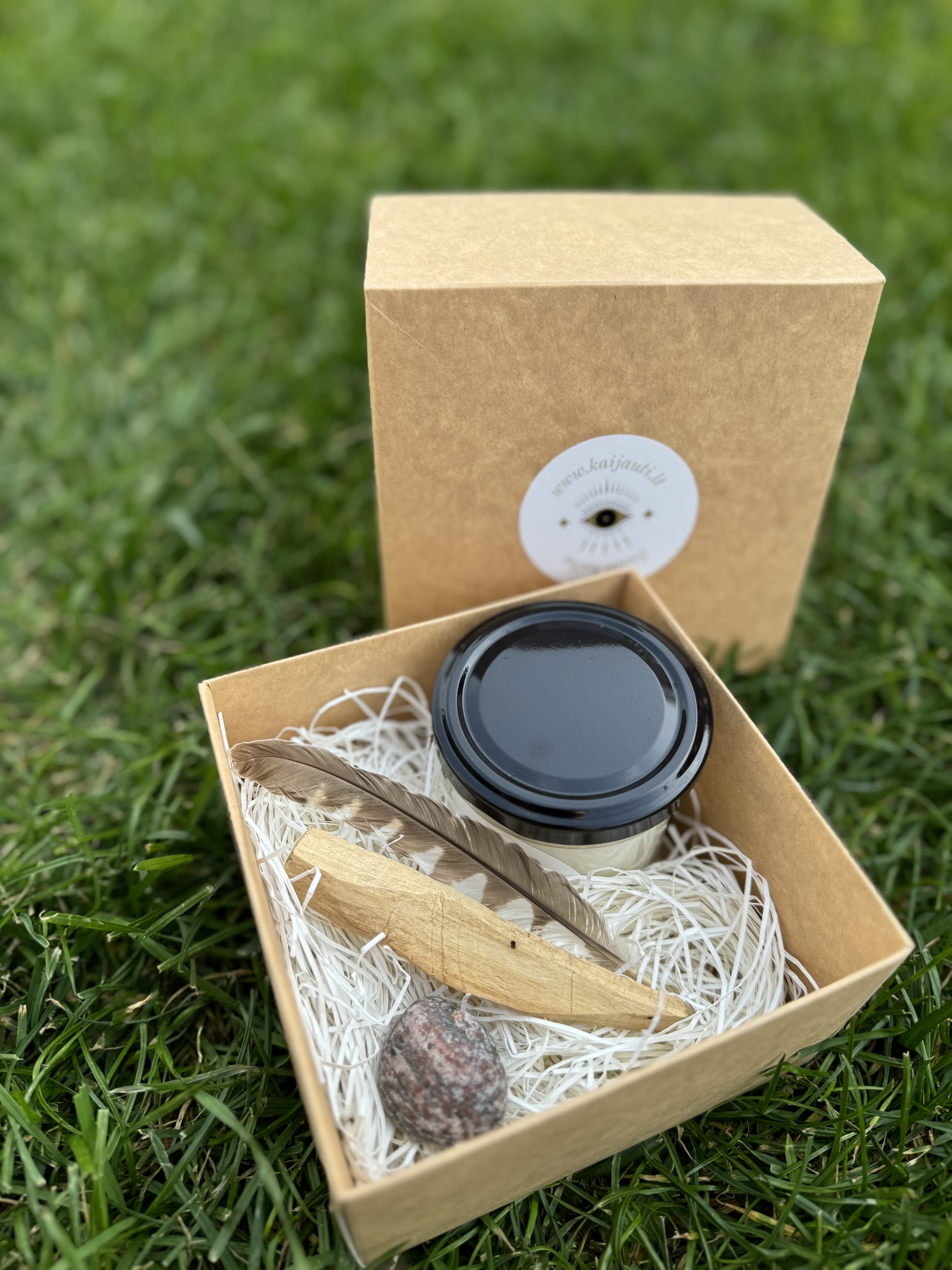 Žvakės ir Palo Santo rinkinys Nr. 4