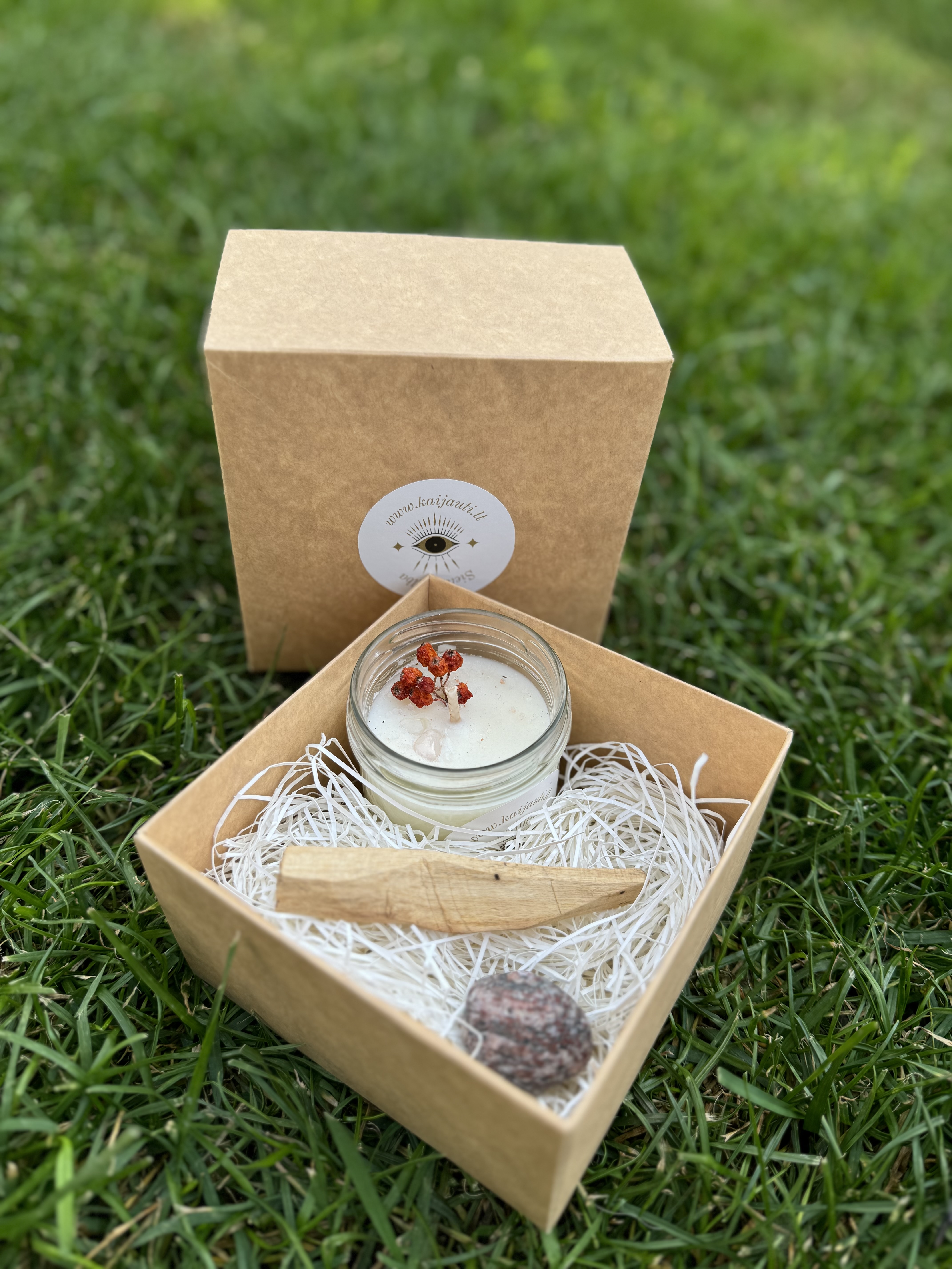 Žvakės ir Palo Santo rinkinys Nr. 4