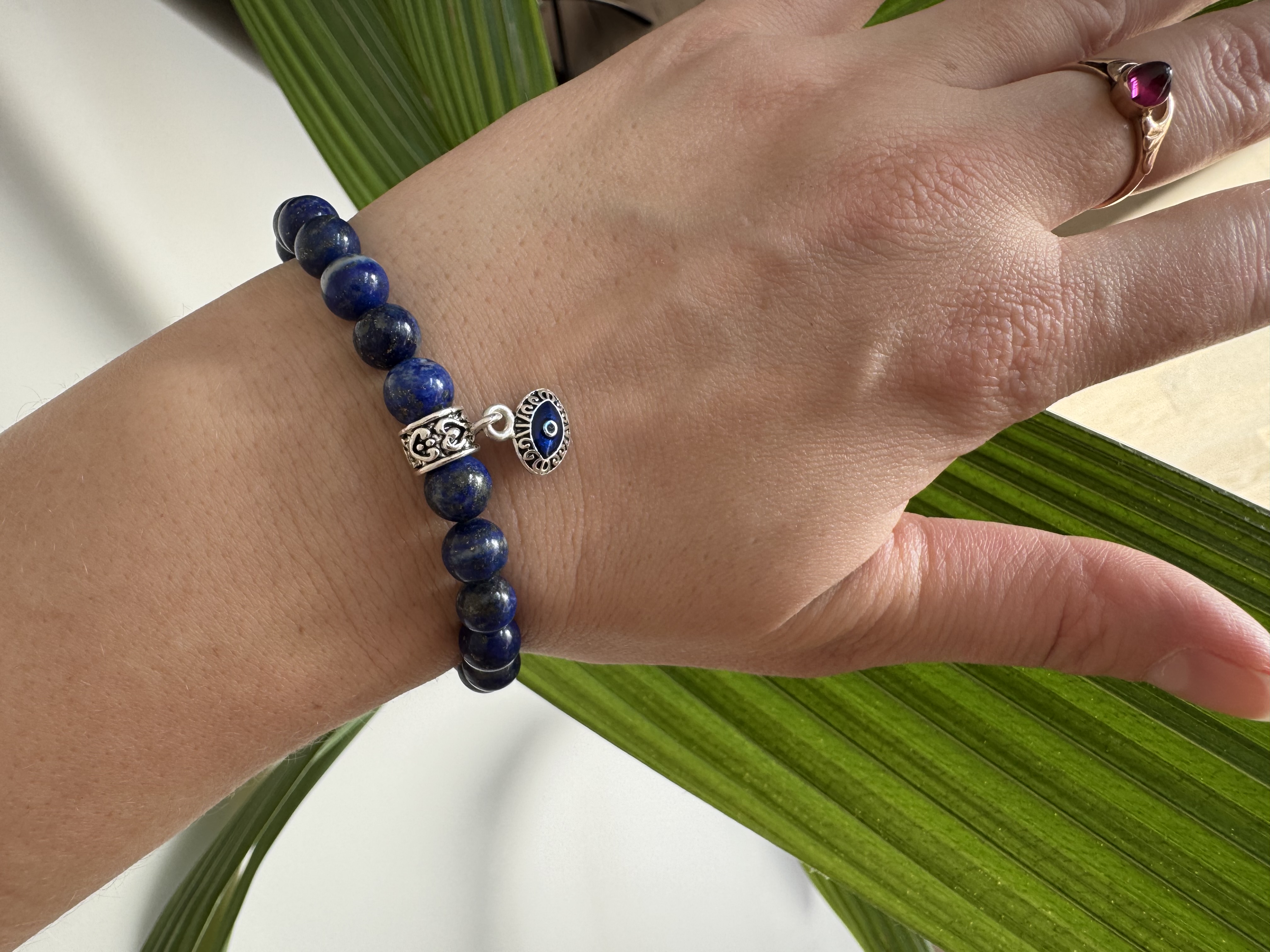 Rankų darbo apyrankė "Aiškus matymas" + AFIRMACIJA