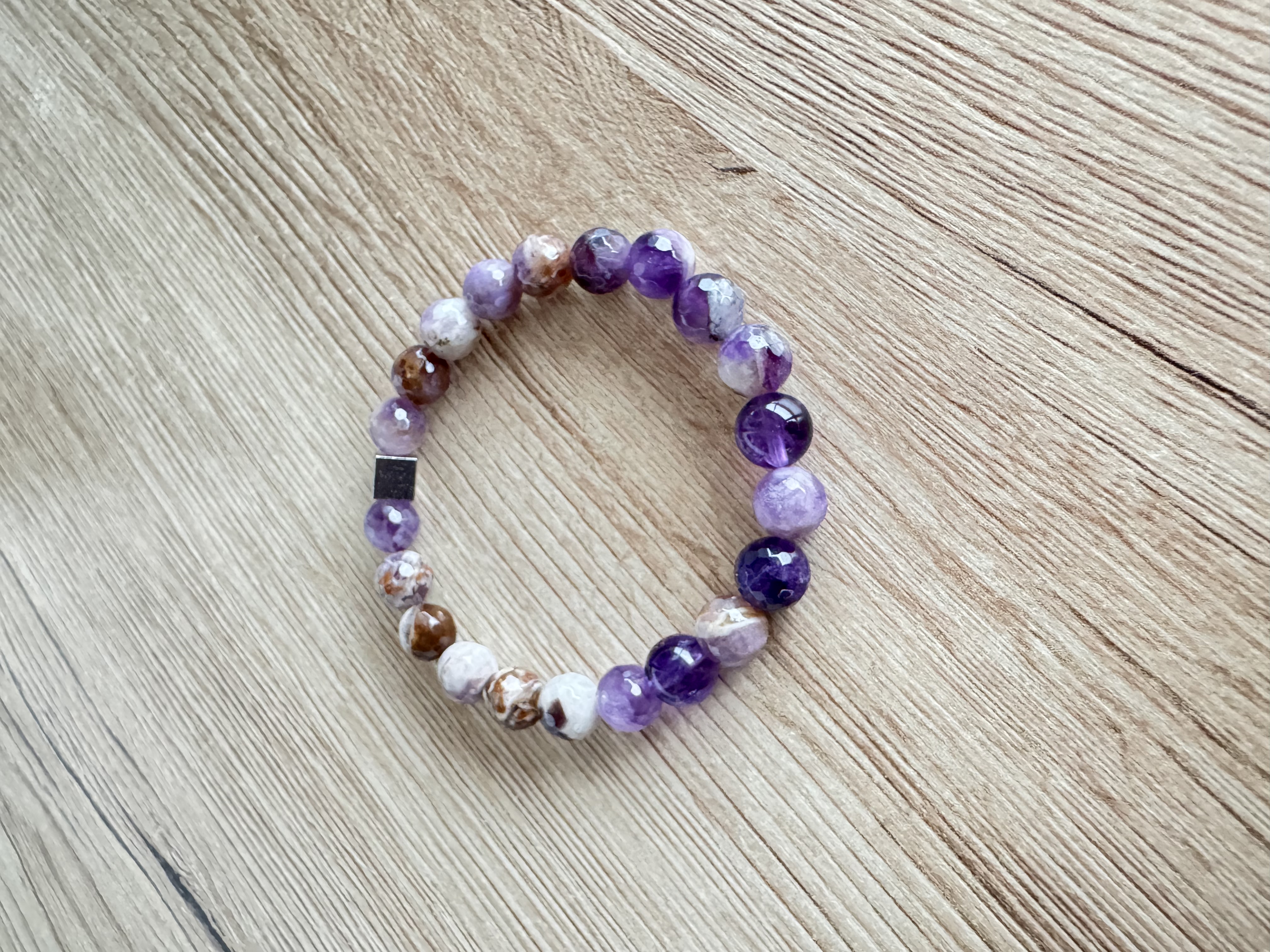 Rankų darbo apyrankė "Ramuma" + AFIRMACIJA