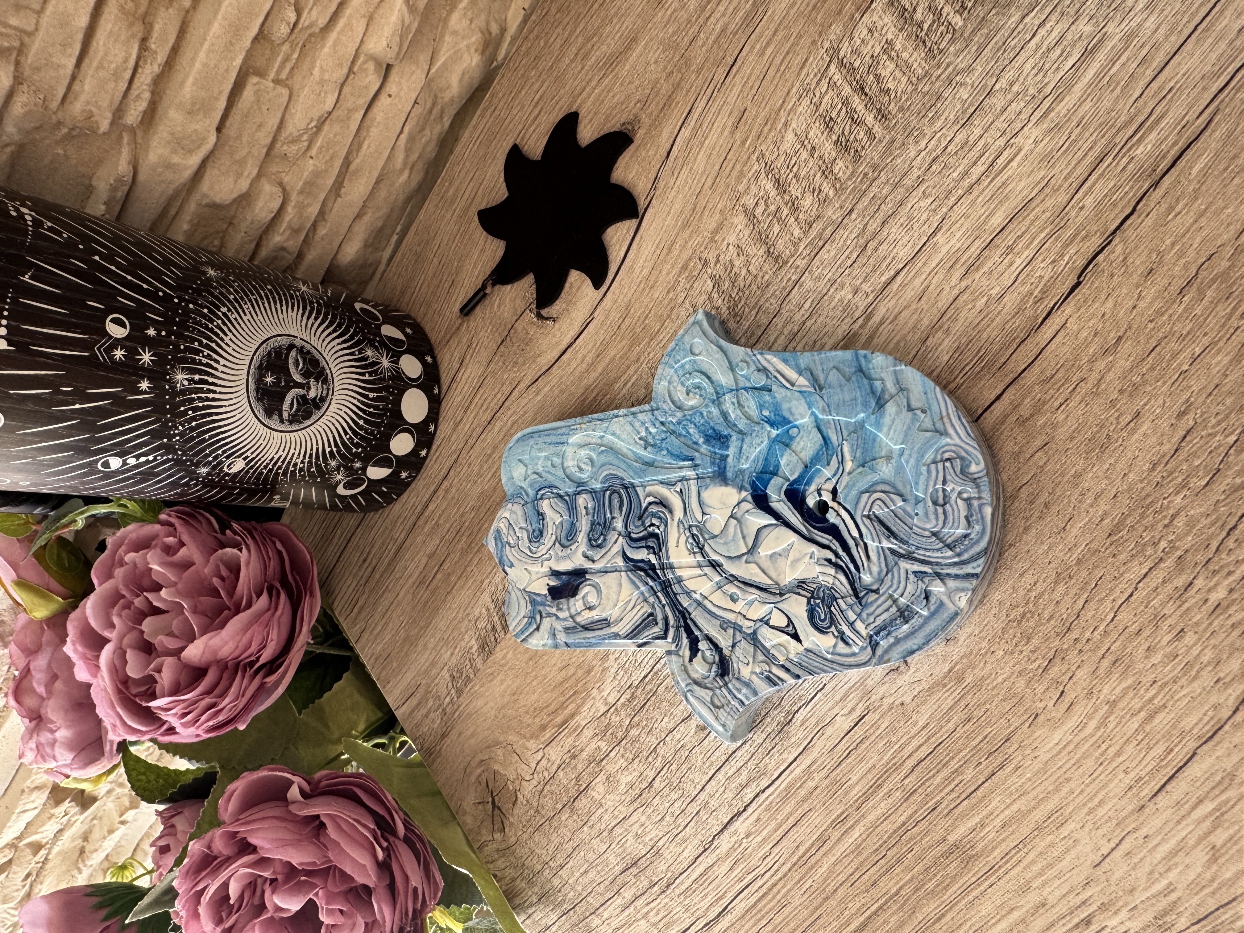 Smilkalinė - padėkliukas “Hamsa ranka” Nr. 4