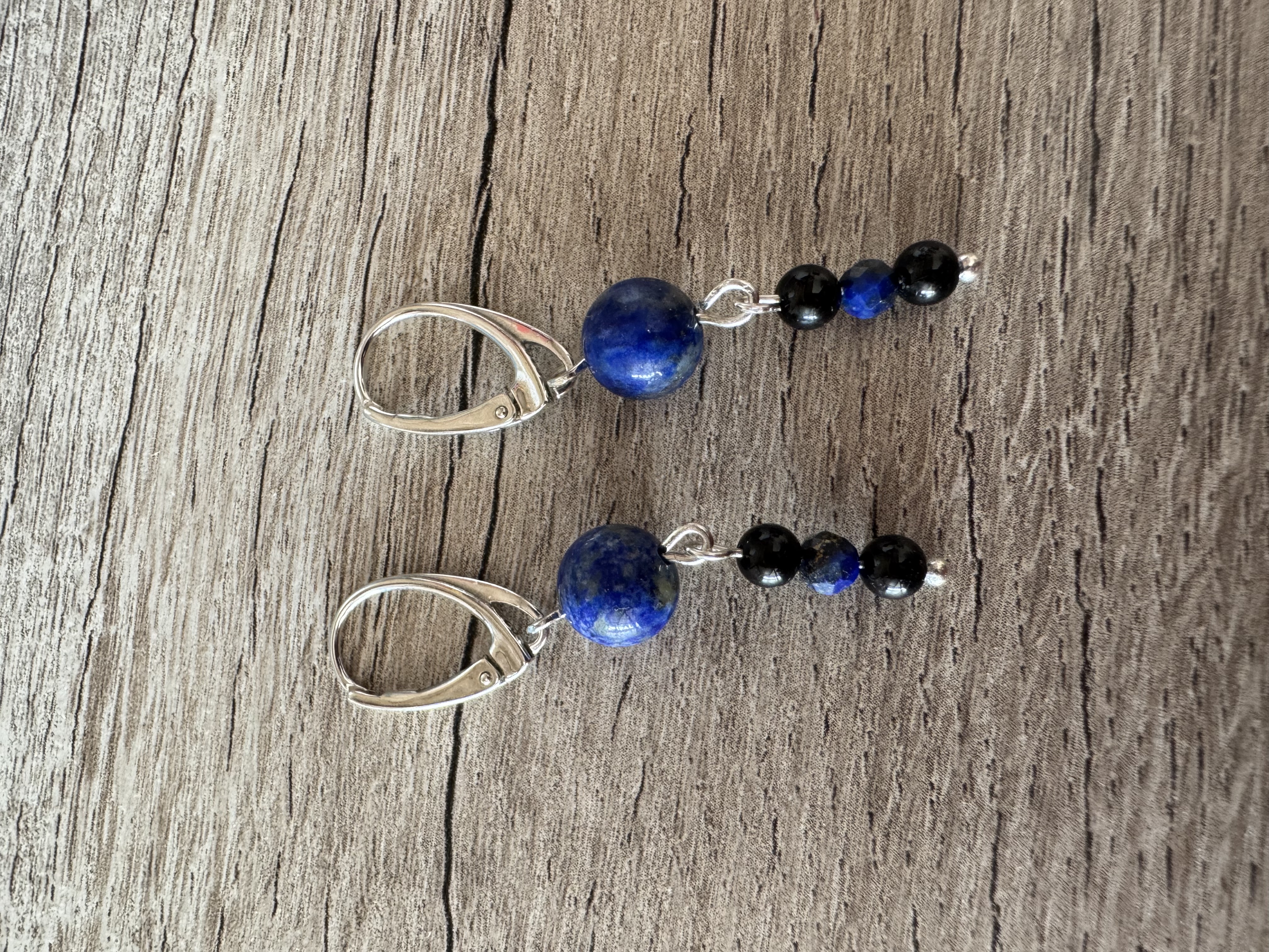 Rankų darbo auskarai "Aiškus matymas" + AFIRMACIJA