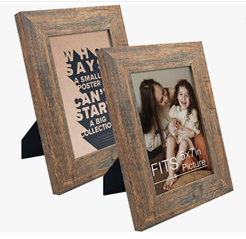 Hunting or fishing distressed frame