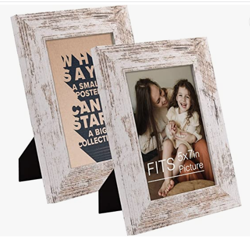 Hunting or fishing distressed frame