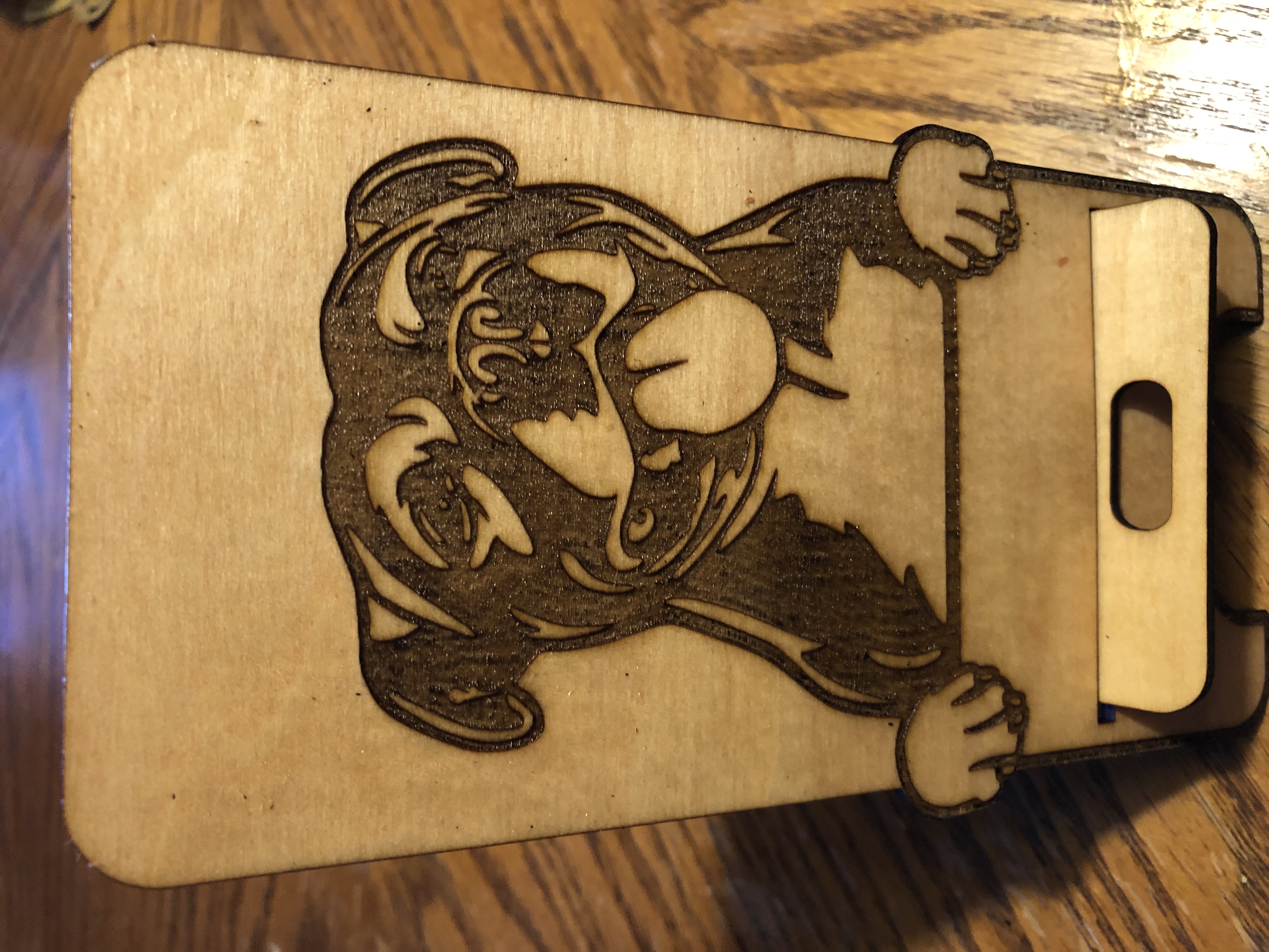 Dog breed cell phone stands