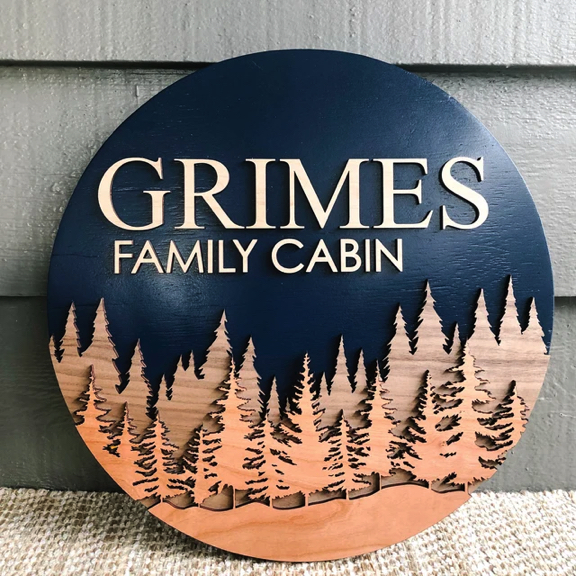 Multi layer sign