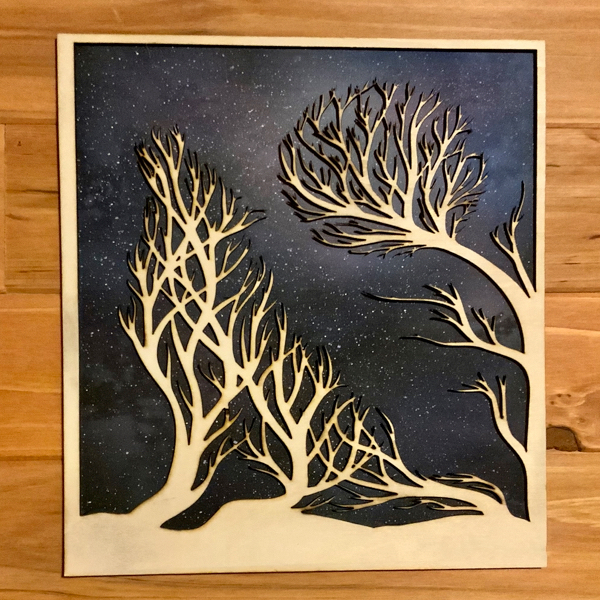 Tree Branch Wolf