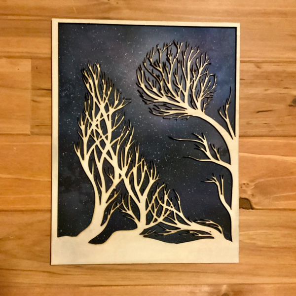 Tree Branch Wolf