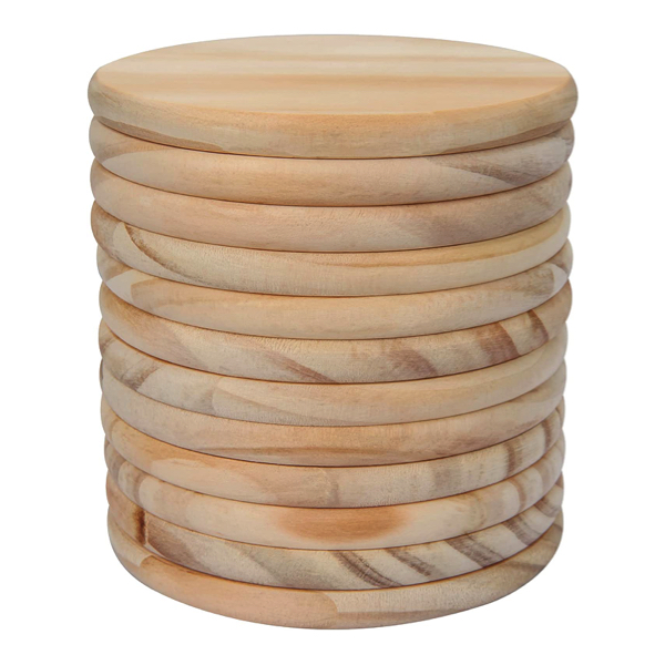 Personalized wood coasters