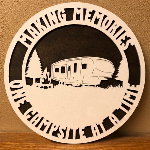 Making Memories 2 layer sign