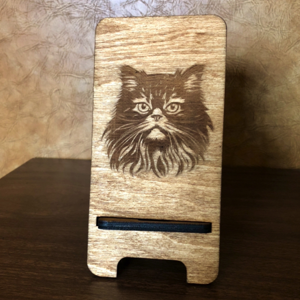 Cat breed cell phone holder